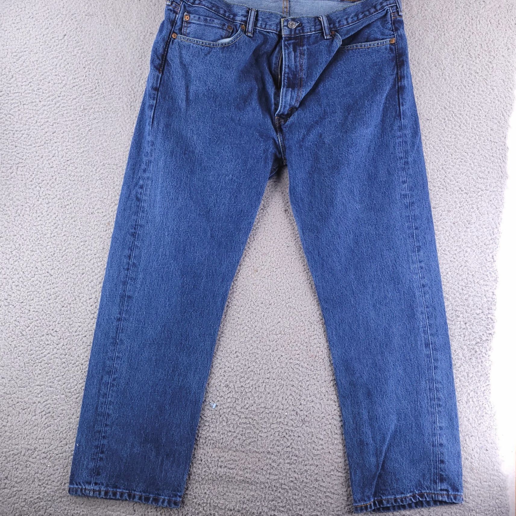 Levi's Levi's Jeans Mens 40x30 Blue 505 Straight Denim Pants Cotton 100% Size US 40 / EU 56 - 4 Thumbnail