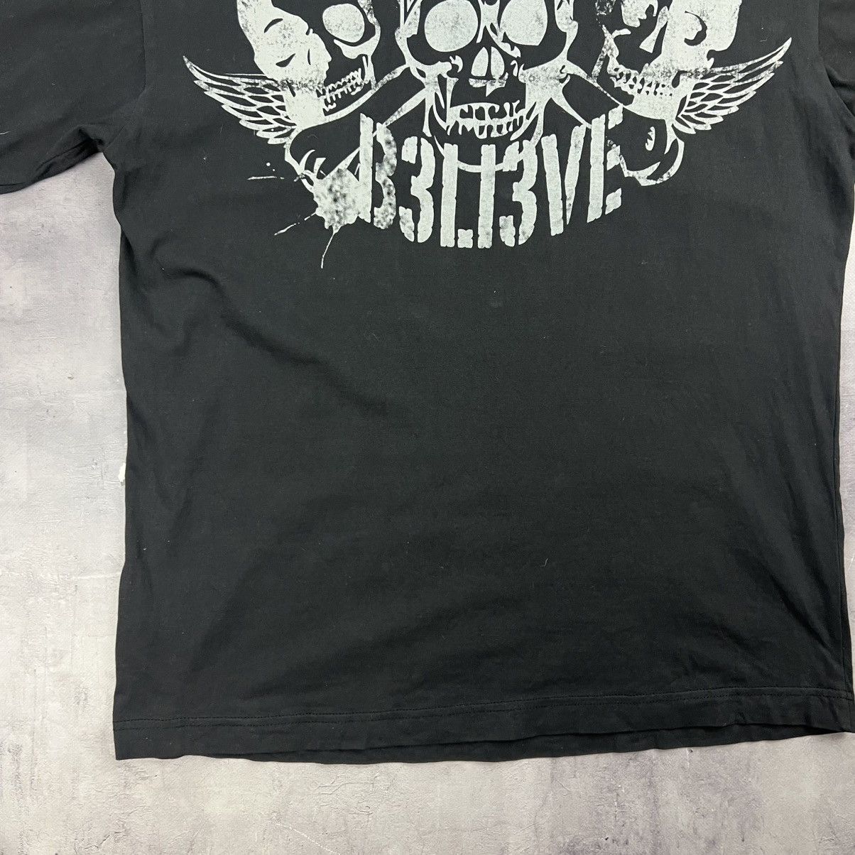 Vintage Rare! Tapout Believe Vintage Big Logo Tee Skull 00s Size US XL / EU 56 / 4 - 17 Thumbnail