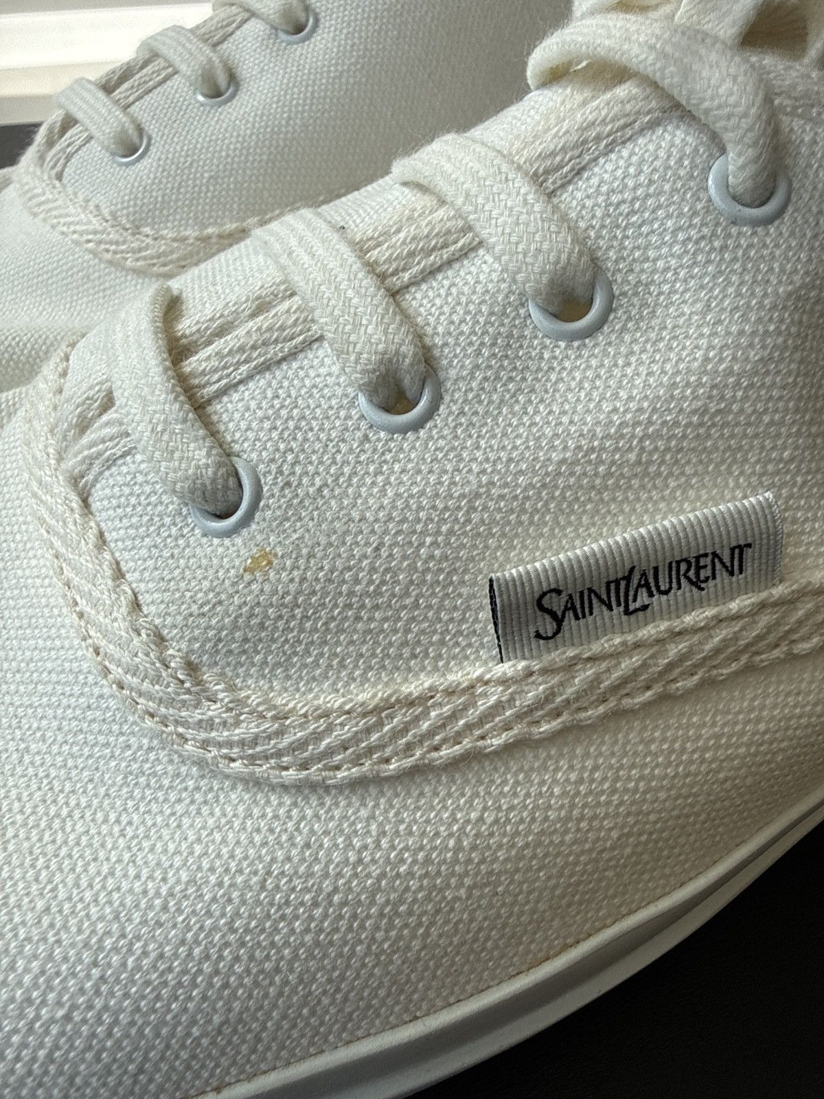 Saint Laurent Paris Saint laurent paris canvas shoe Size US 8 / EU 41 - 9 Thumbnail