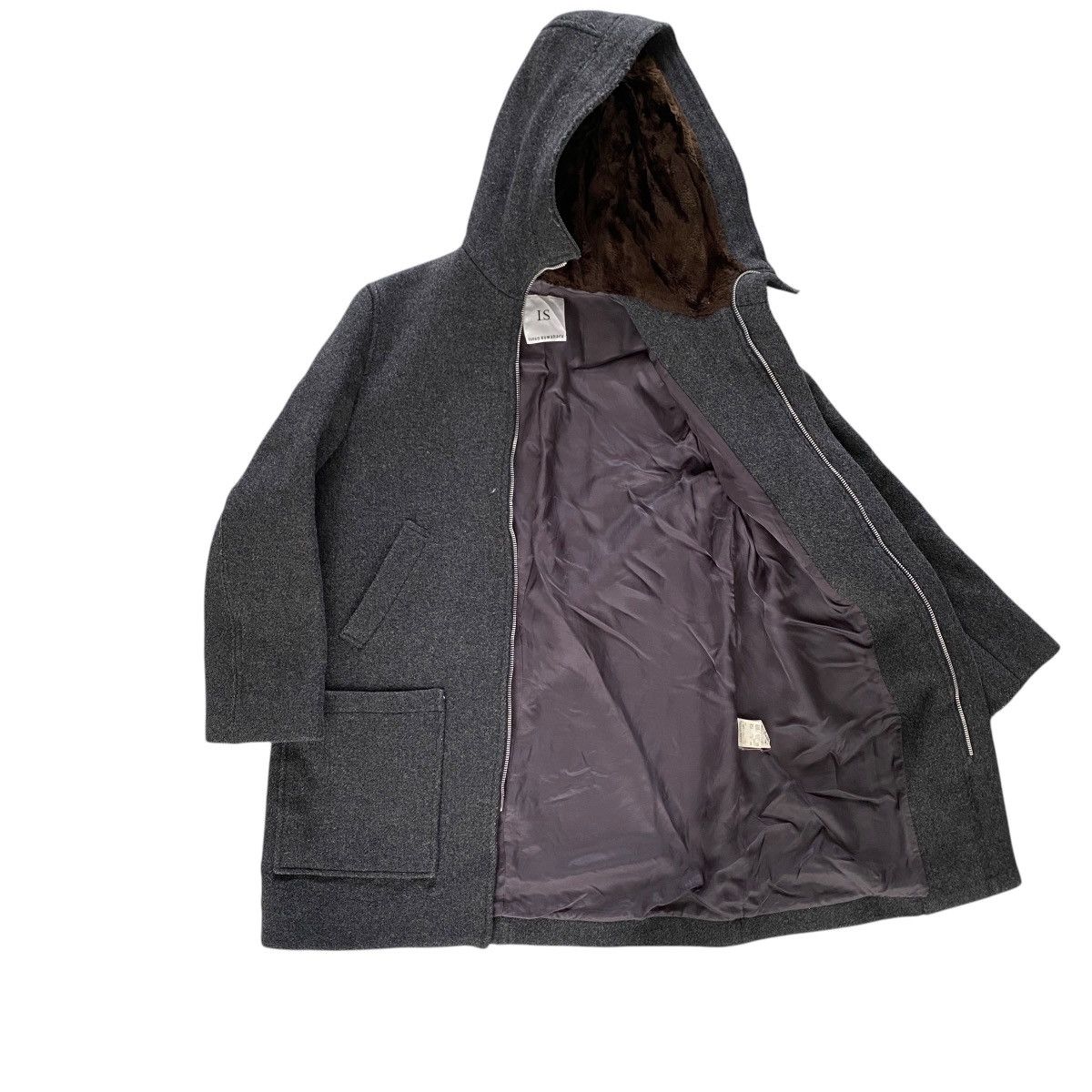 Issey Miyake Vintage Issey Miyake Sunao Kuwahara Wool Coat Jacket Size M / US 6-8 / IT 42-44 - 4 Thumbnail