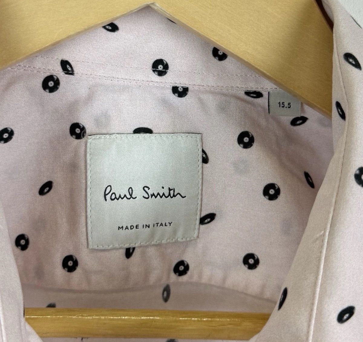 Paul Smith Paul Smith Dress Shirt Long Sleeve Size 15.5 Pink Polka Dot Size US M / EU 48-50 / 2 - 5 Thumbnail