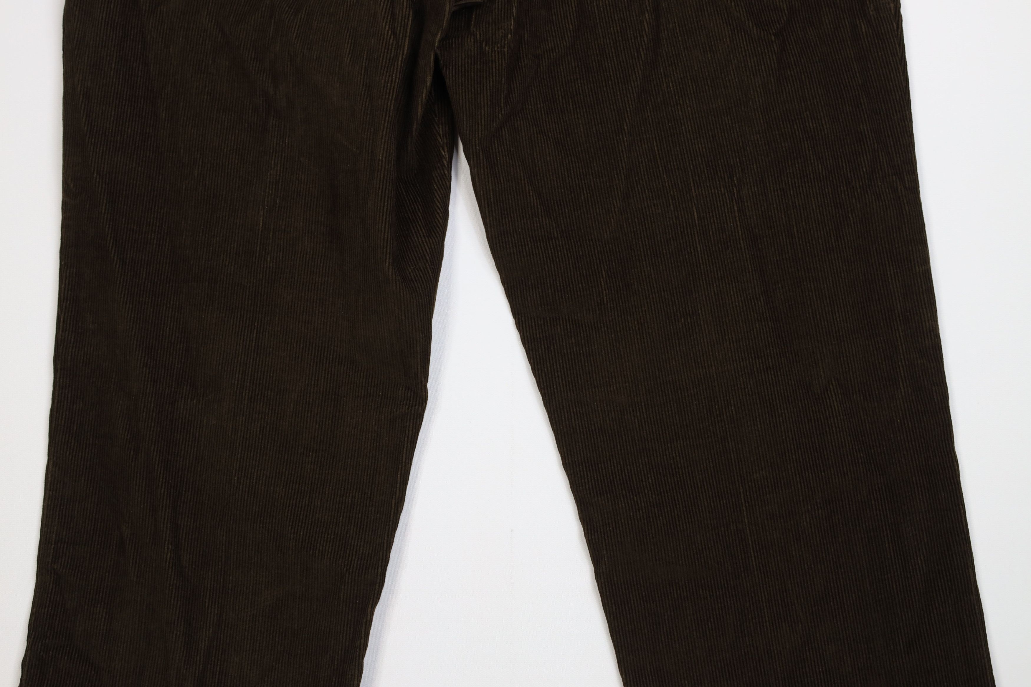 Vintage Vintage 90s Streetwear Pleated Wide Leg Corduroy Chino Pants Size US 36 / EU 52 - 9 Thumbnail