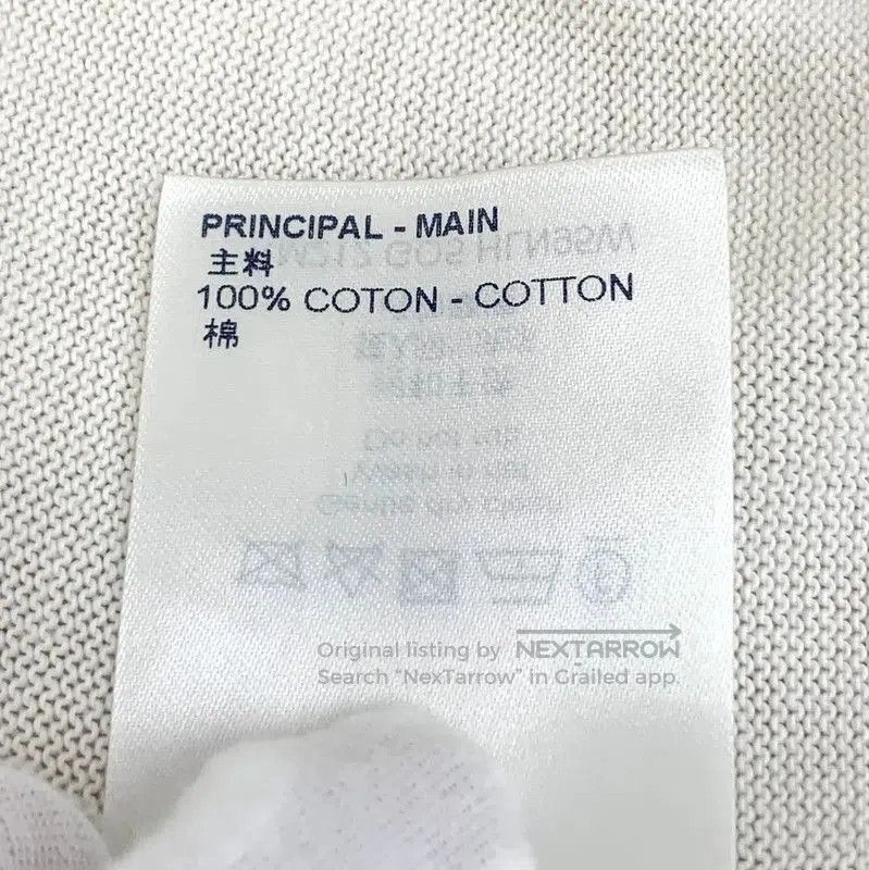 Louis Vuitton Louis Vuitton Men's Cotton T-Shirt in Off-White . Size US XL / EU 56 / 4 - 7 Thumbnail