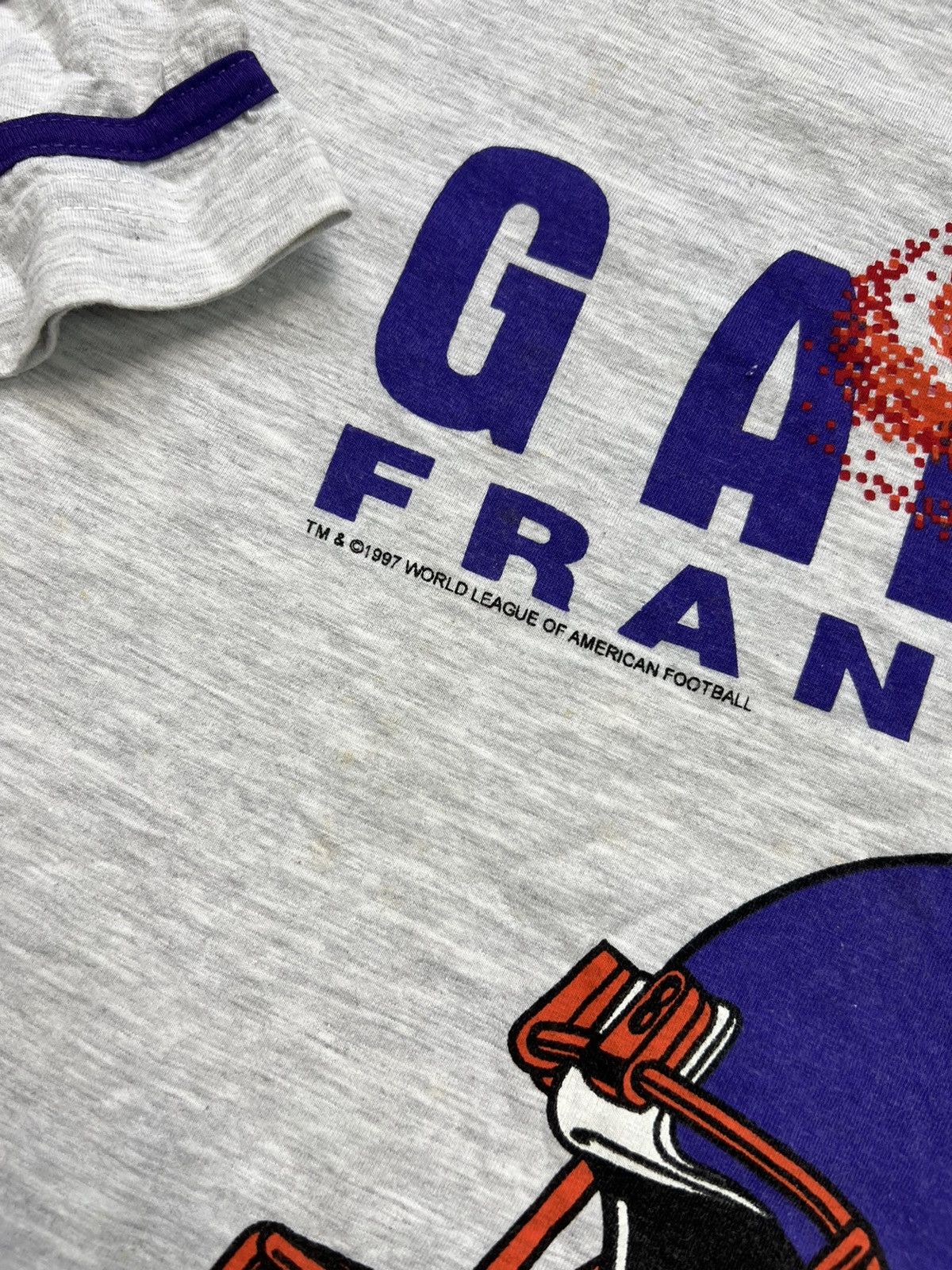 Vintage Rare Tshirt Galaxy Frankfurt 1997 Rugby Vintage Size US XL / EU 56 / 4 - 4 Thumbnail