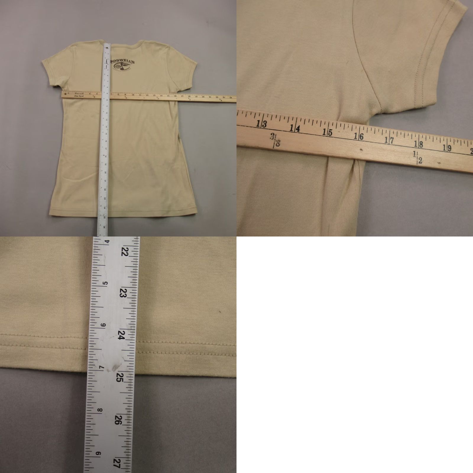 Harley Davidson Harley-Davidson Shirt Womens Large Short Sleeve Crew Neck Nashville Tennessee Yellow Cotton Blend Logo Solid casual shirt Womens Regular Sizing Size L / US 10 / IT 46 - 8 Thumbnail