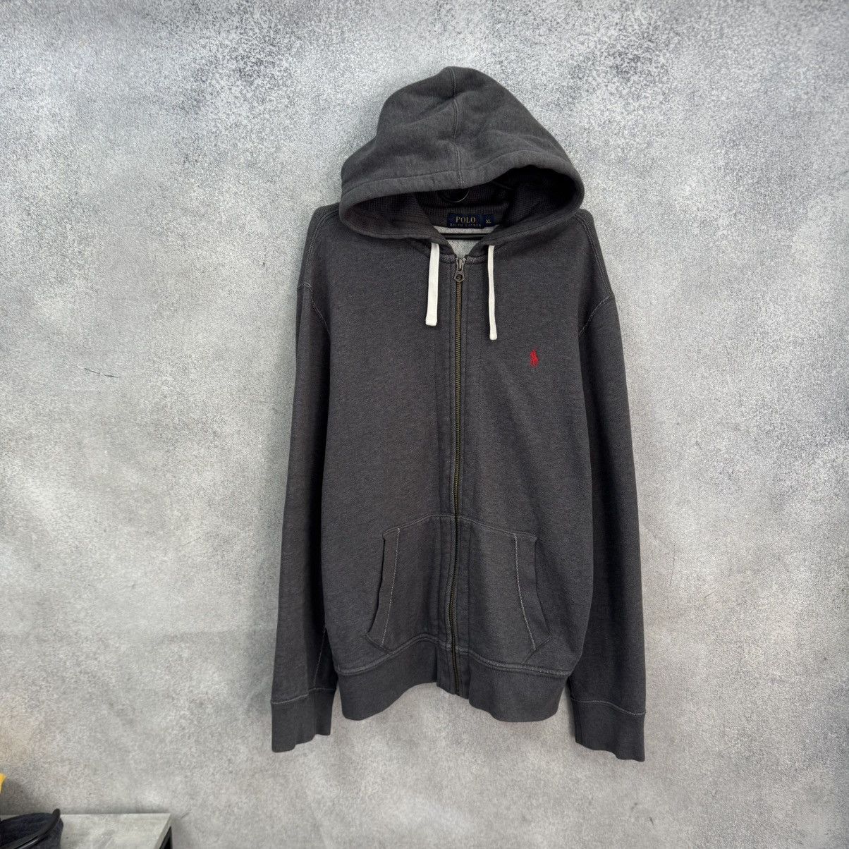 Polo Ralph Lauren Vintage Polo Ralph Lauren Zip Hoodie Size US XL / EU 56 / 4 - 1 Thumbnail