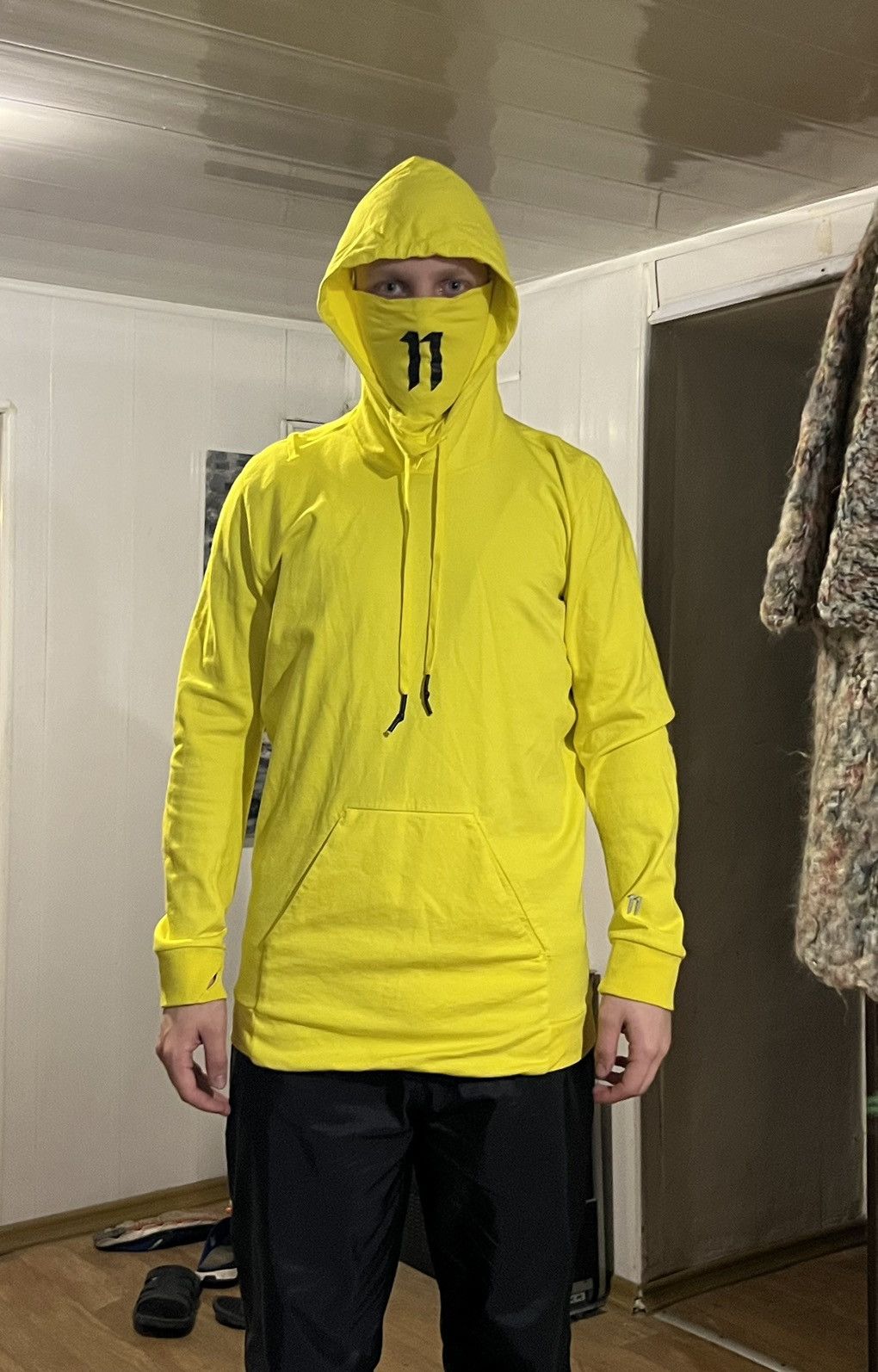 Yellow hoodie boris sales