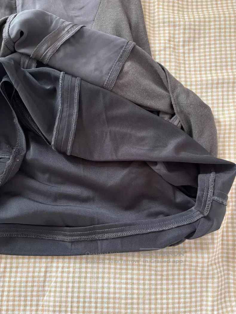 Helmut Lang Helmut Lang size 0 Grey silk crossover design pieced fabric Size M / US 6-8 / IT 42-44 - 6 Thumbnail