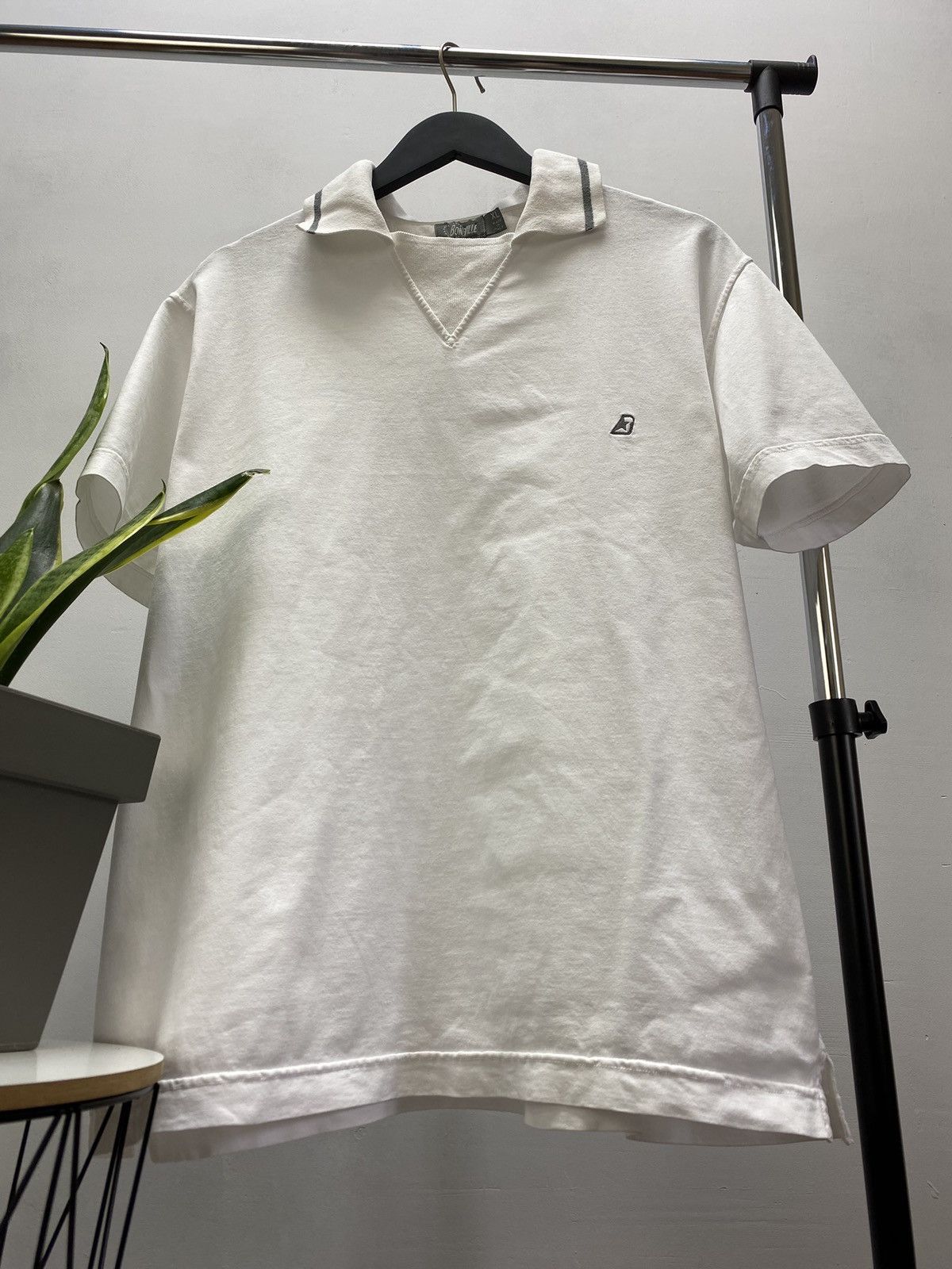Boneville × Stone Island × Vintage Vintage Boneville Massimo Osti Polo Rare Streetwear Size XL Size US XL / EU 56 / 4 - 5 Thumbnail