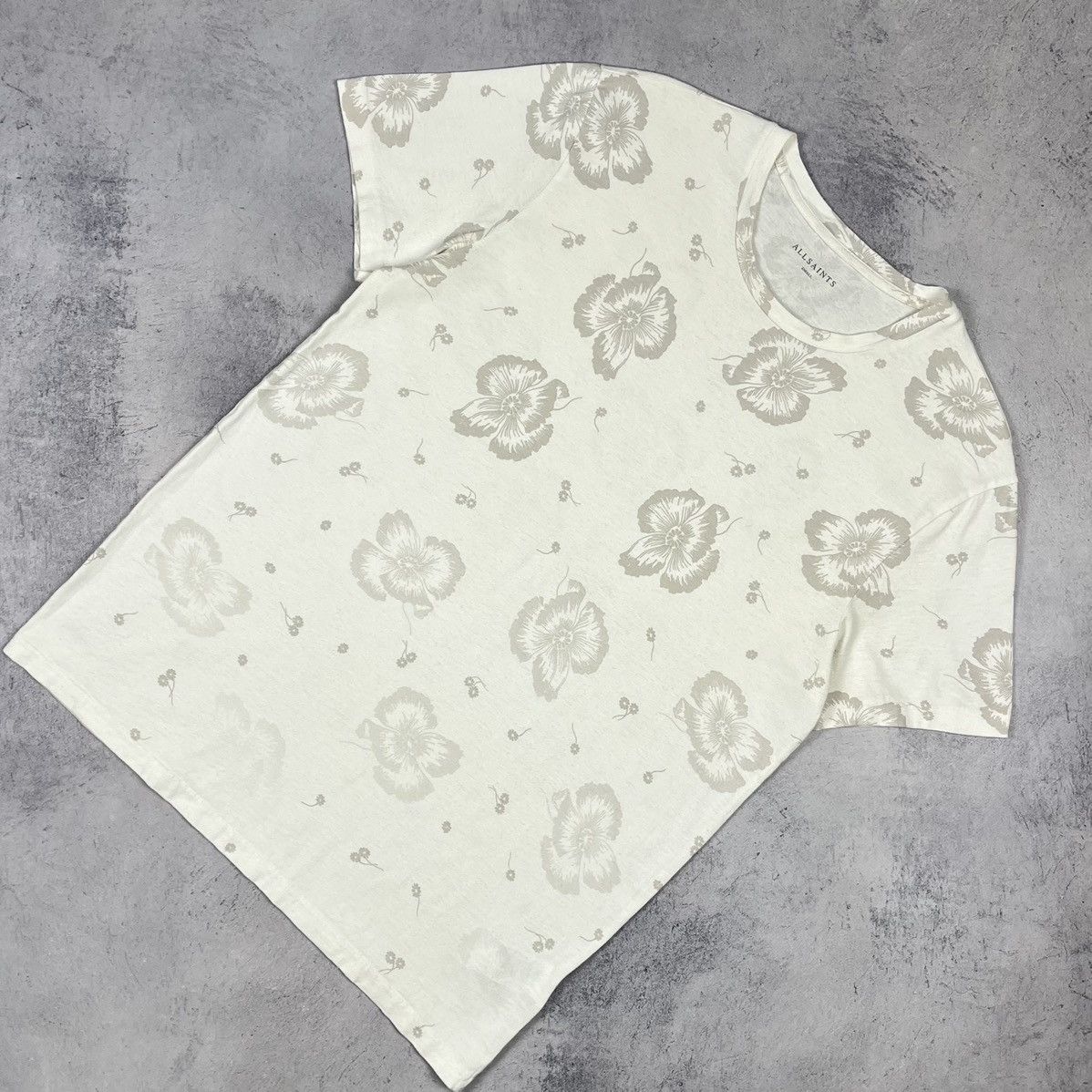 Allsaints Designer Allsaints flower tee Size US S / EU 44-46 / 1 - 1 Thumbnail