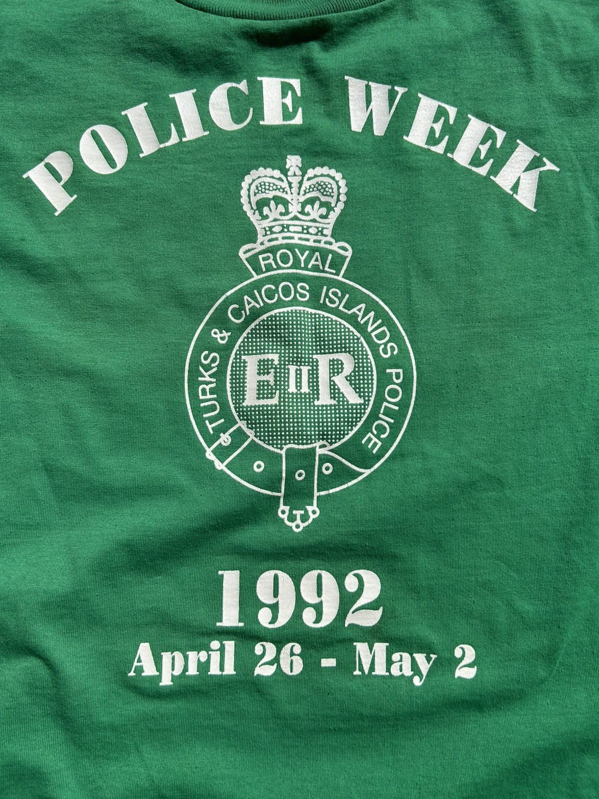 Vintage Police Week ss Size US L / EU 52-54 / 3 - 8 Thumbnail