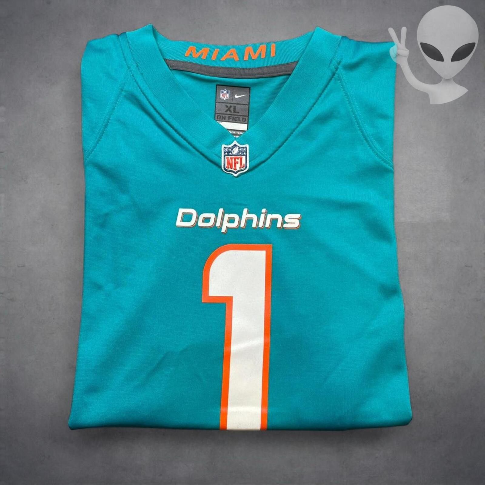 Nike Nike Miami Dolphins Extra Large Tagovailoa #1 NFL Jersey Size US XL / EU 56 / 4 - 7 Thumbnail
