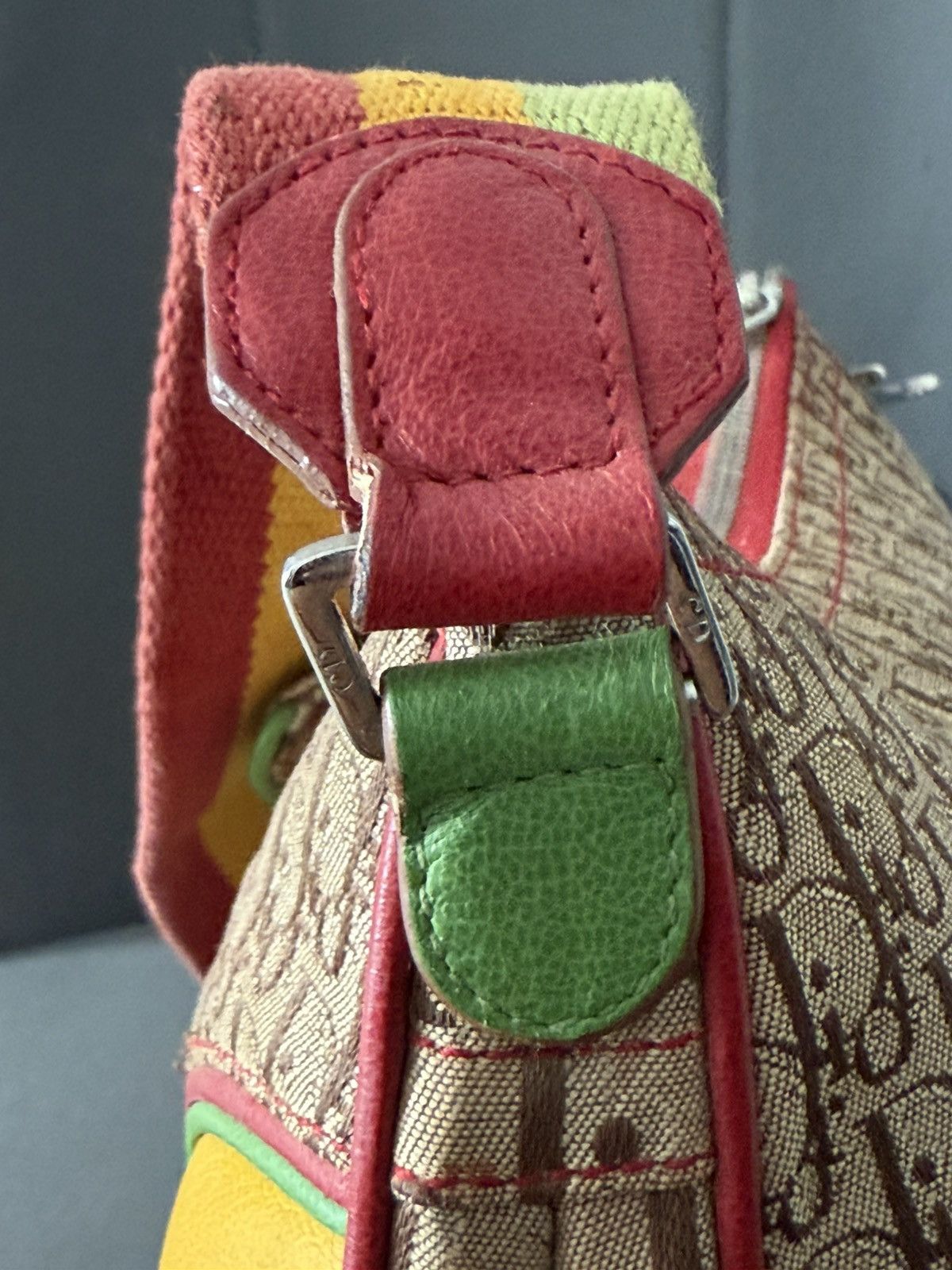 Dior Vintage Christian Dior John Galliano Saddle Rasta Bag Size ONE SIZE - 13 Thumbnail