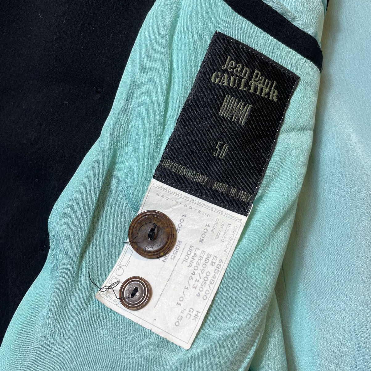 Jean Paul Gaultier JEAN PAUL GAULTIER HOMME PAINTED FLOWER Size 50S - 9 Thumbnail