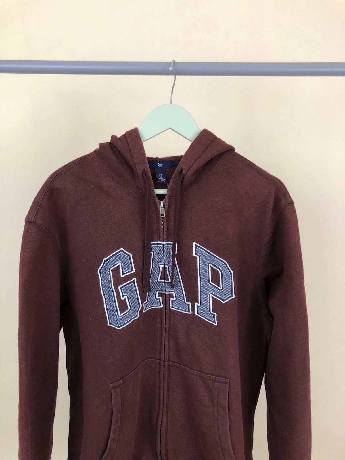 Gap Gap Vintage Zip Hoodie Mens Size M Embroidered Logo Size US M / EU 48-50 / 2 - 2 Thumbnail