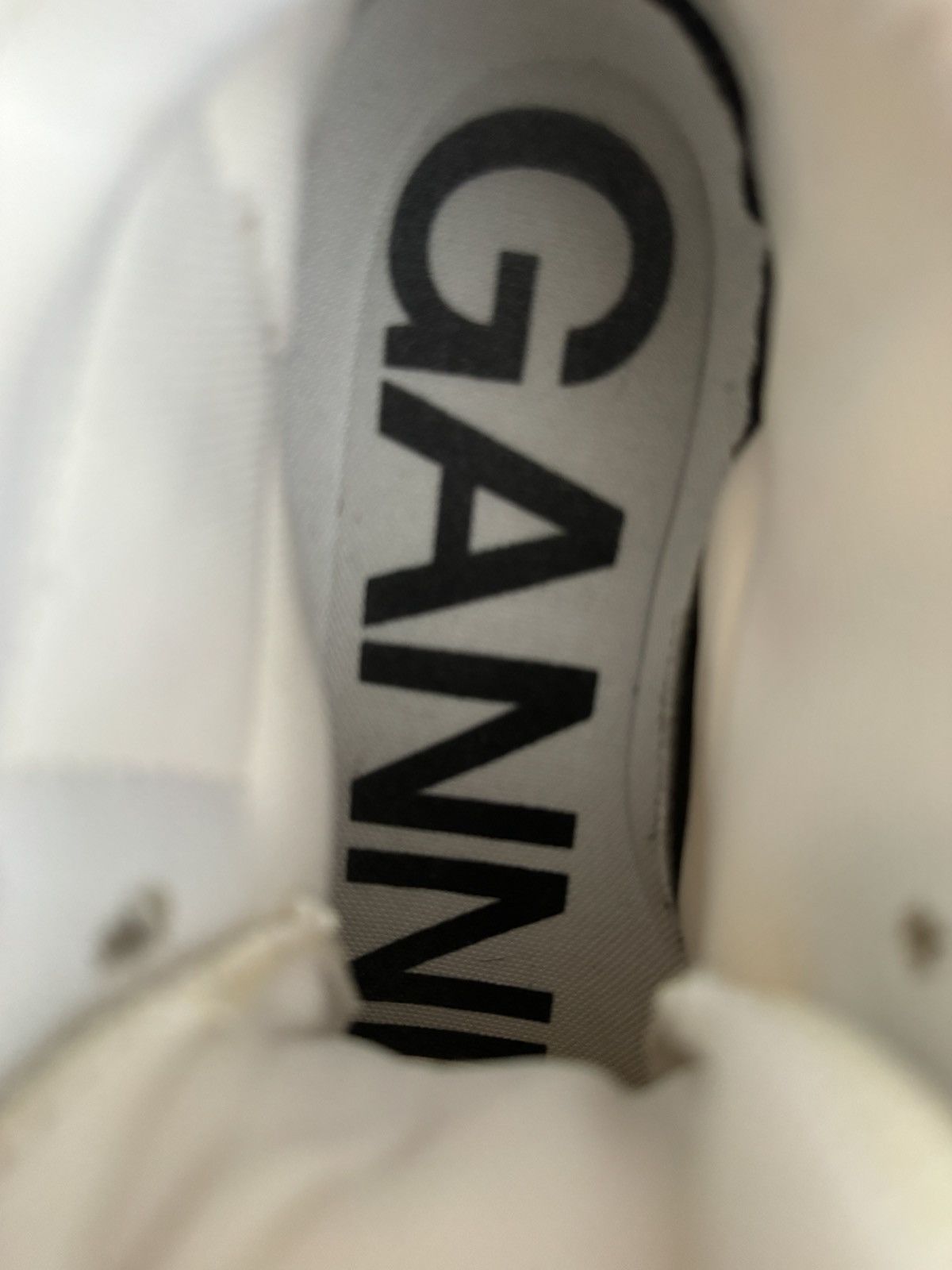 Ganni GANNI White Sporty Mix High-Too Sneakers EU 39 Size US 9 / IT 39 - 13 Thumbnail