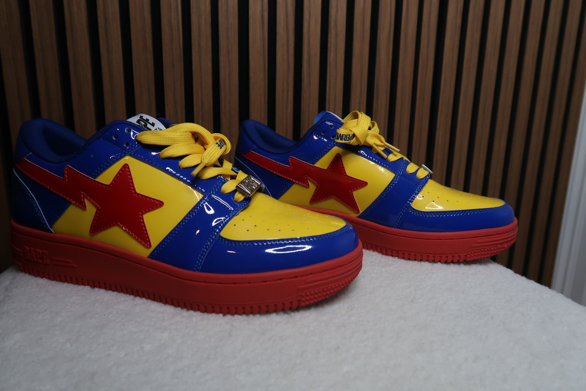 Bape DC Comics x Bapesta Low M1 'Superman Size US 9.5 / EU 42-43 - 1 Thumbnail