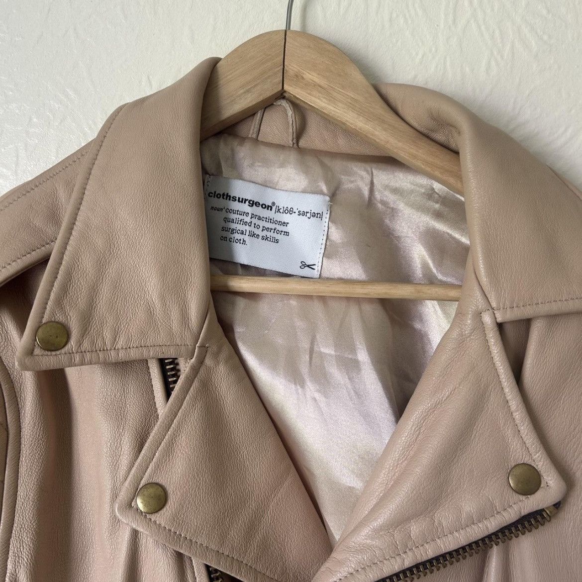 Other Clothsurgeon leather biker jacket Size XL / US 12-14 / IT 48-50 - 4 Thumbnail