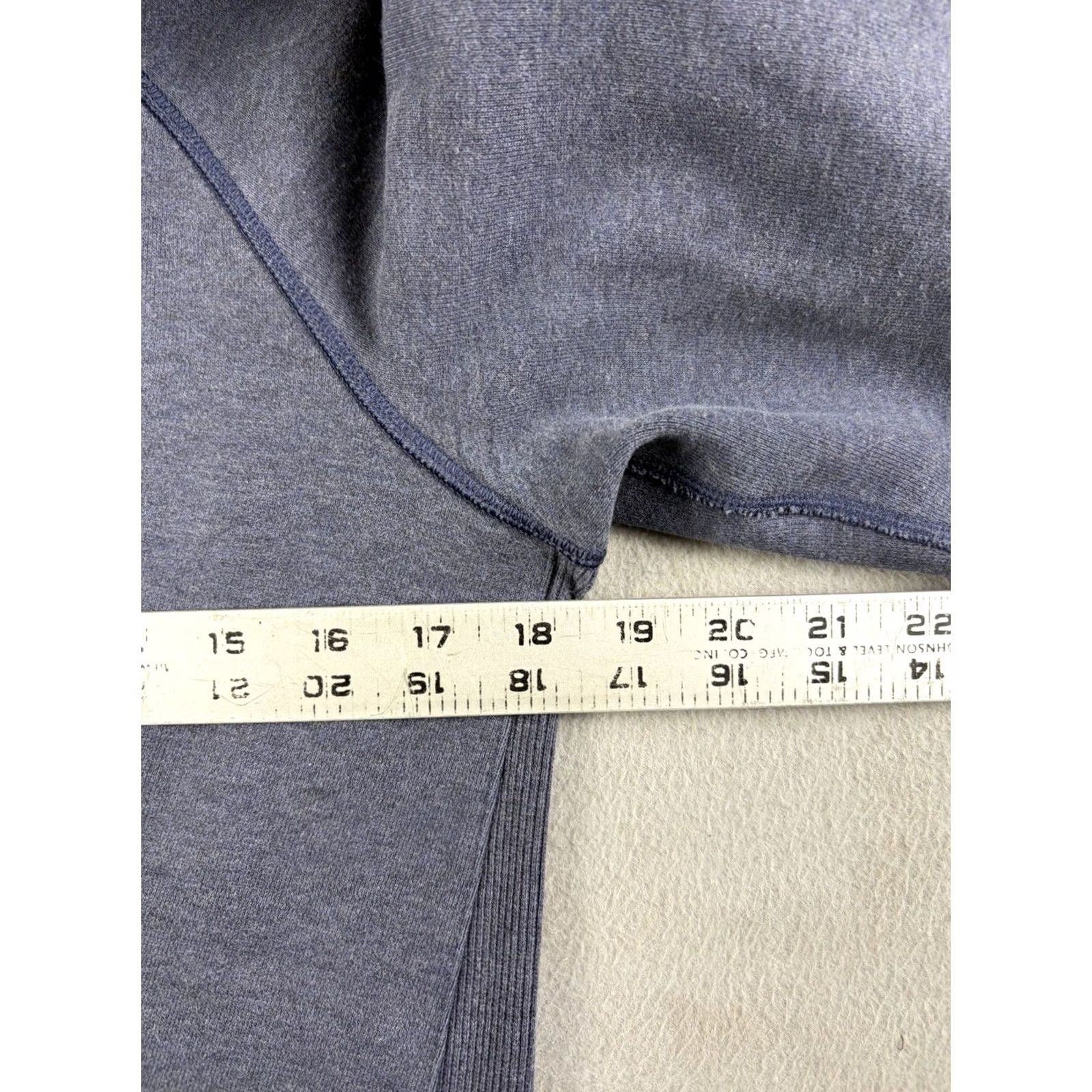 Lululemon Lululemon Scuba Hoodie Women L Blue Full Zip High Neck Logo Activewear Sweatshirt Size L / US 10 / IT 46 - 5 Thumbnail