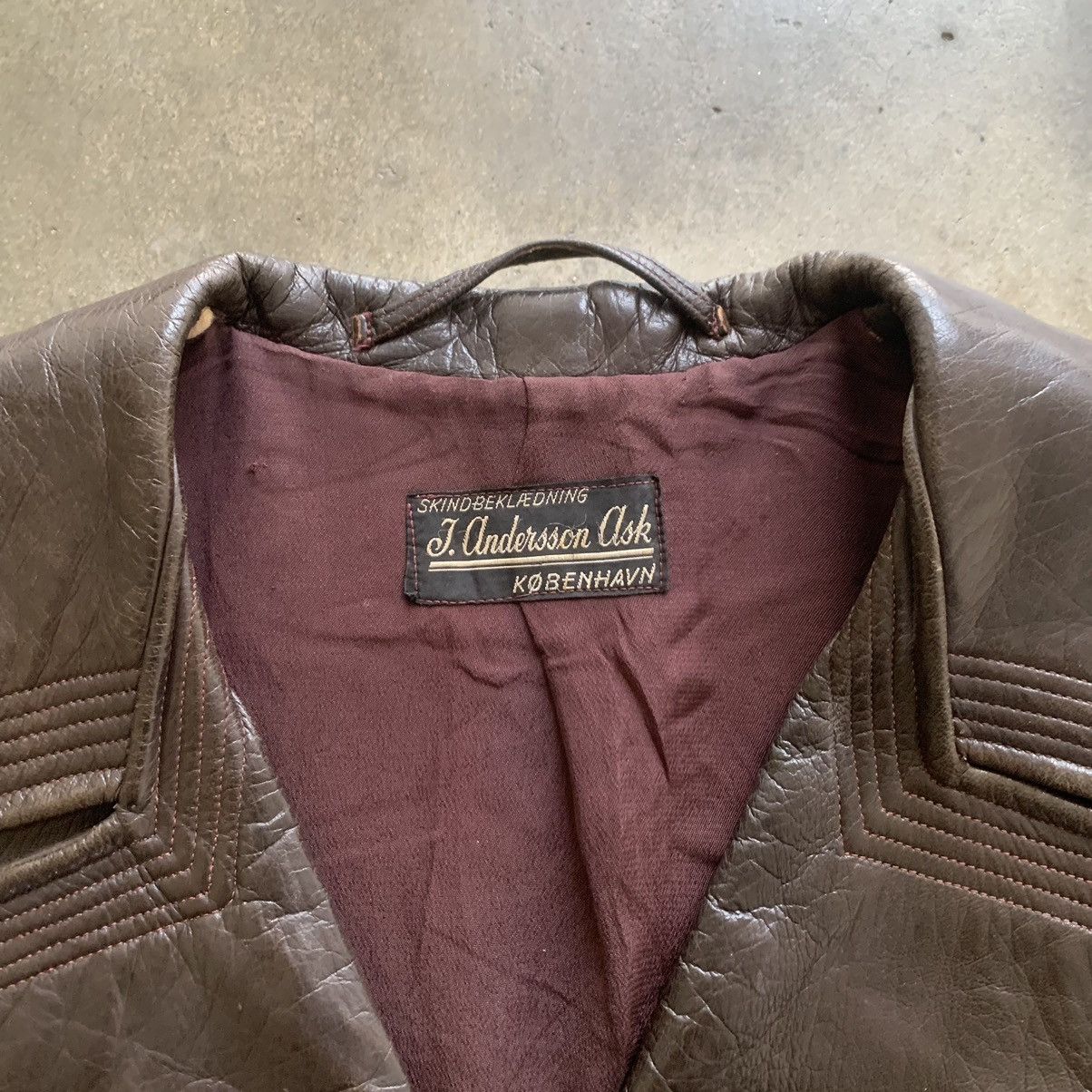 Leather Vintage 1960’s Men Soft Leather Jacket 20.5” x 24.5” Size US S / EU 44-46 / 1 - 6 Thumbnail