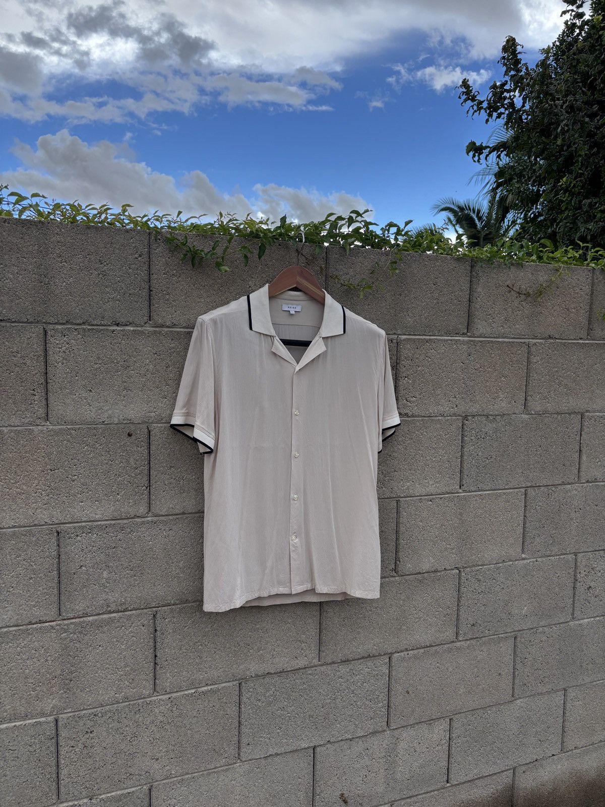 Reiss REISS - short sleeve shirt Size US L / EU 52-54 / 3 - 3 Thumbnail