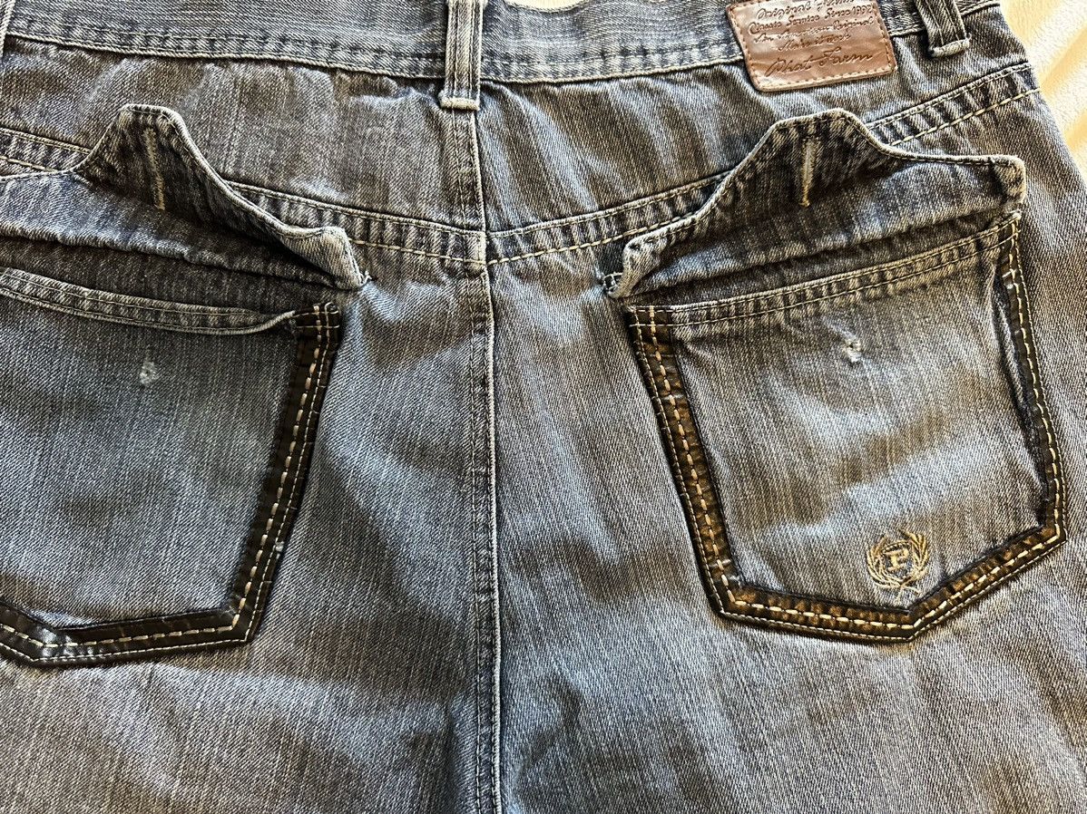 Phat Farm × Vintage Y2K Phat Farm Denim Jean Shorts Mens SZ 38x12 Size US 38 / EU 54 - 2 Thumbnail