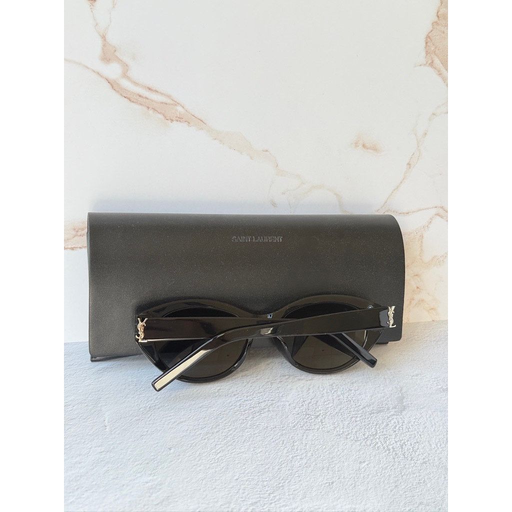 Saint Laurent Paris NEW Saint Laurent SL M148 Sunglasses in Black Size ONE SIZE - 2 Thumbnail