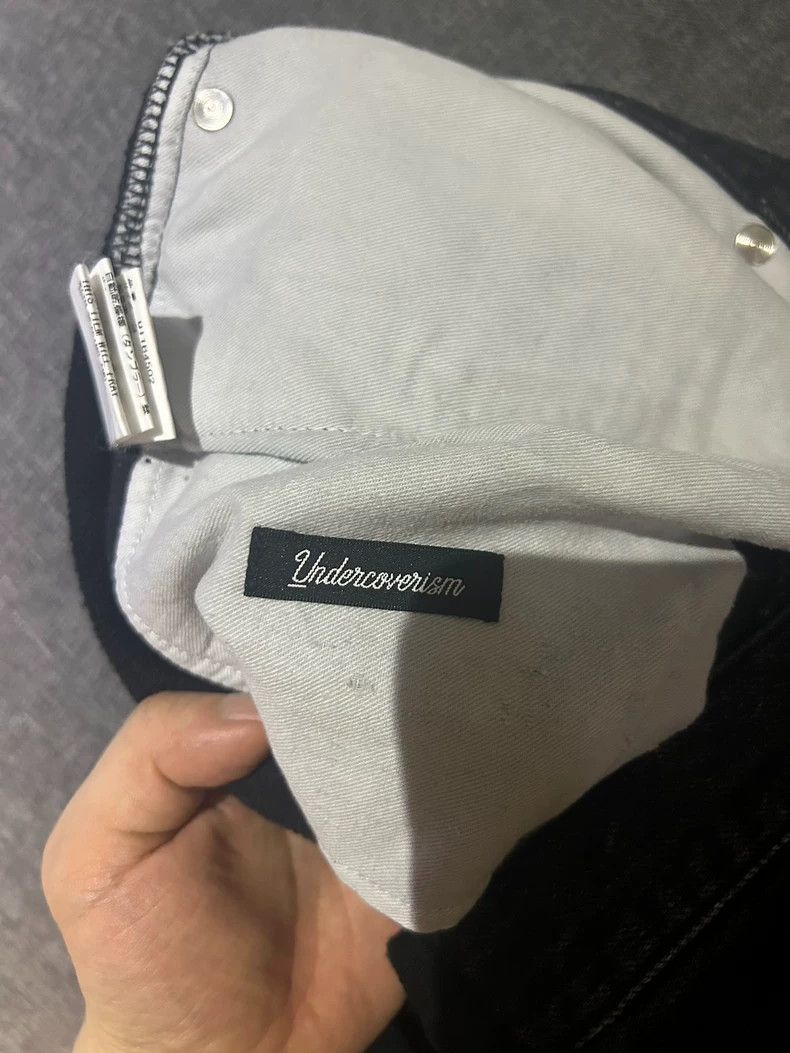Undercover UNDERCOVER size 3 2022 Black Denim Color-Block Sportswear Size US 30 / EU 46 - 7 Thumbnail