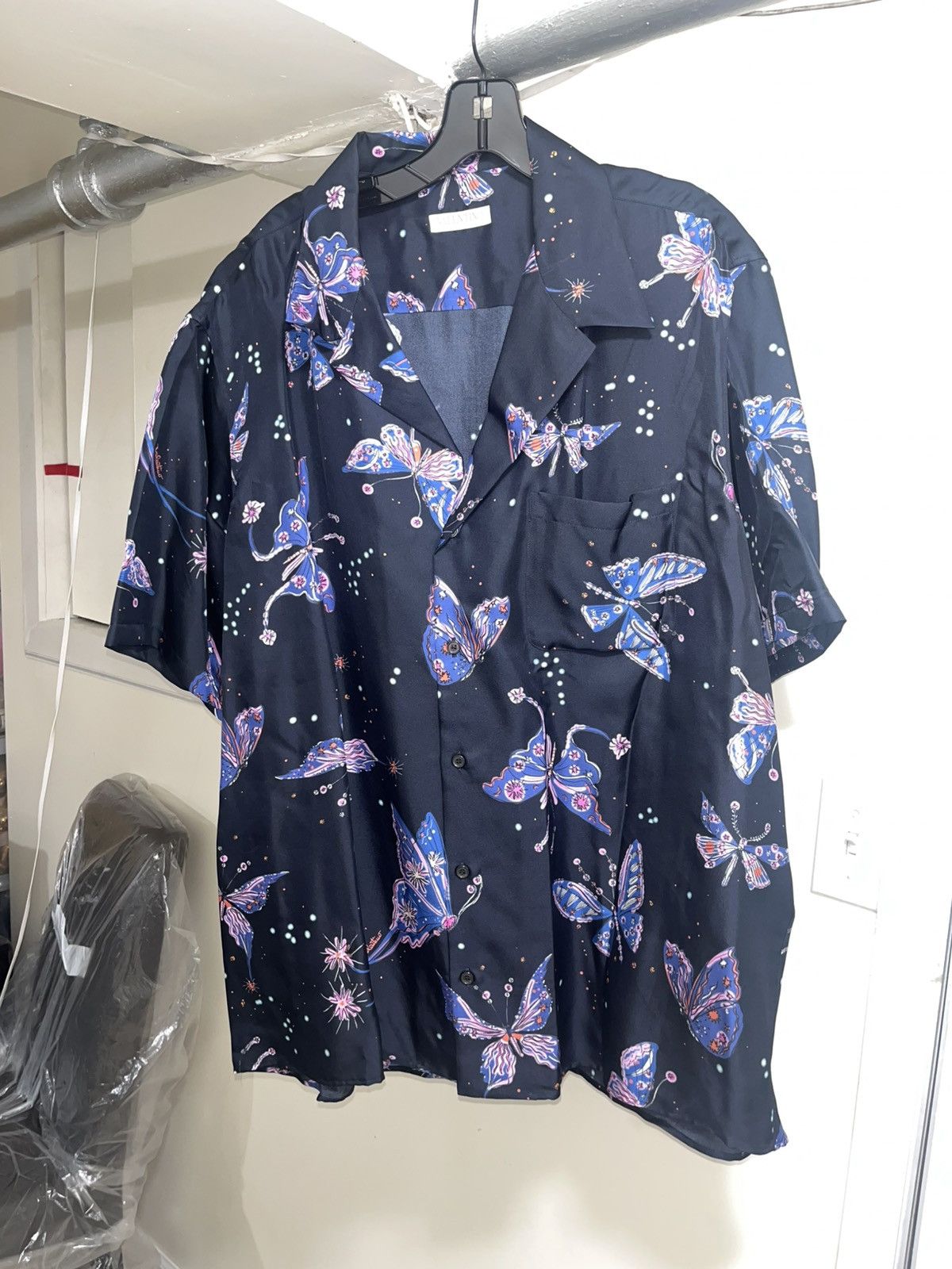 Valentino Valentino Garavani Utopia Butterfly Camp Shirt Sz 50 Size US M / EU 48-50 / 2 - 3 Thumbnail