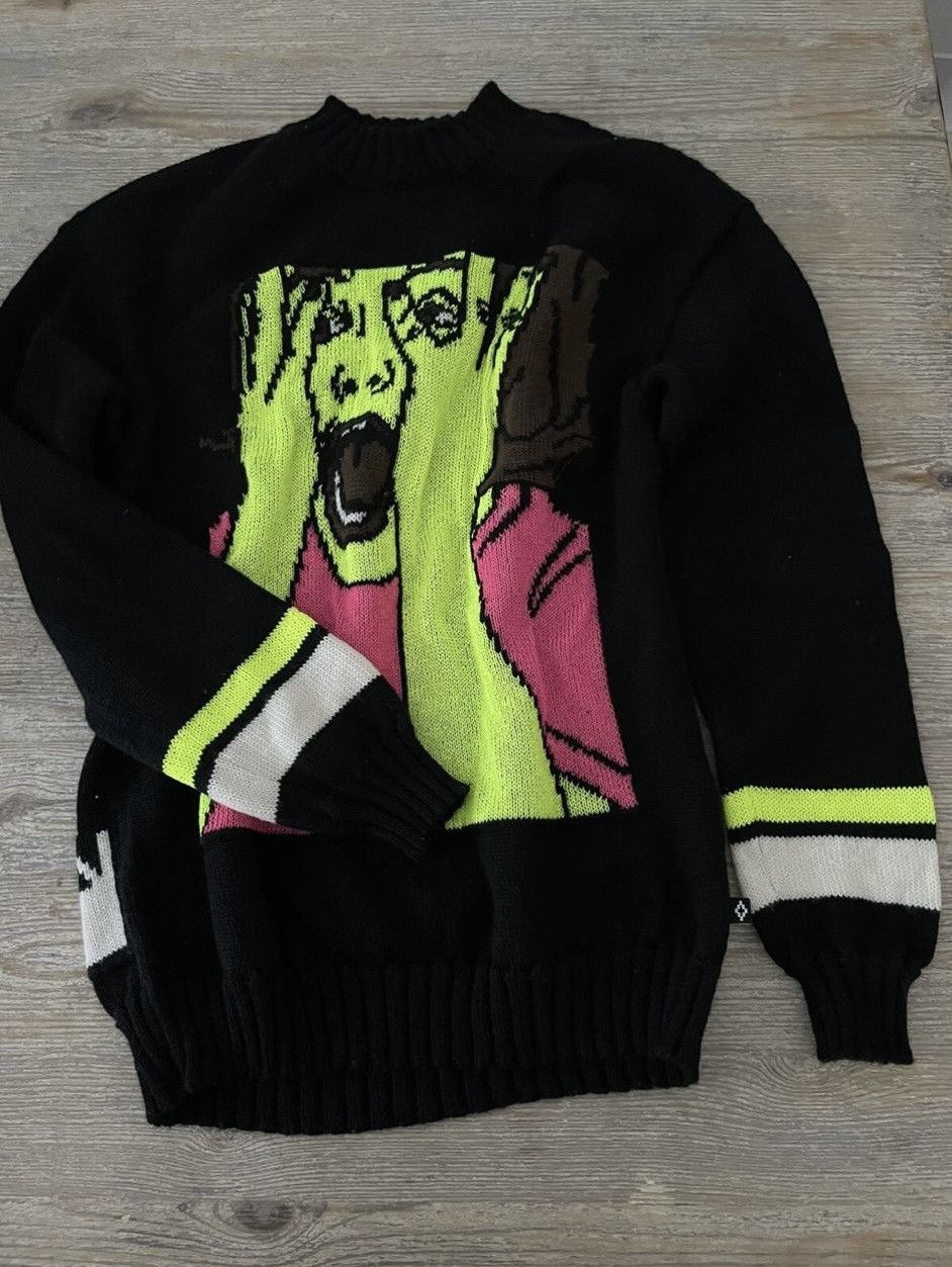 Marcelo Burlon Scream Intarsia Knitted Jumper Size US S / EU 44-46 / 1 - 2 Thumbnail