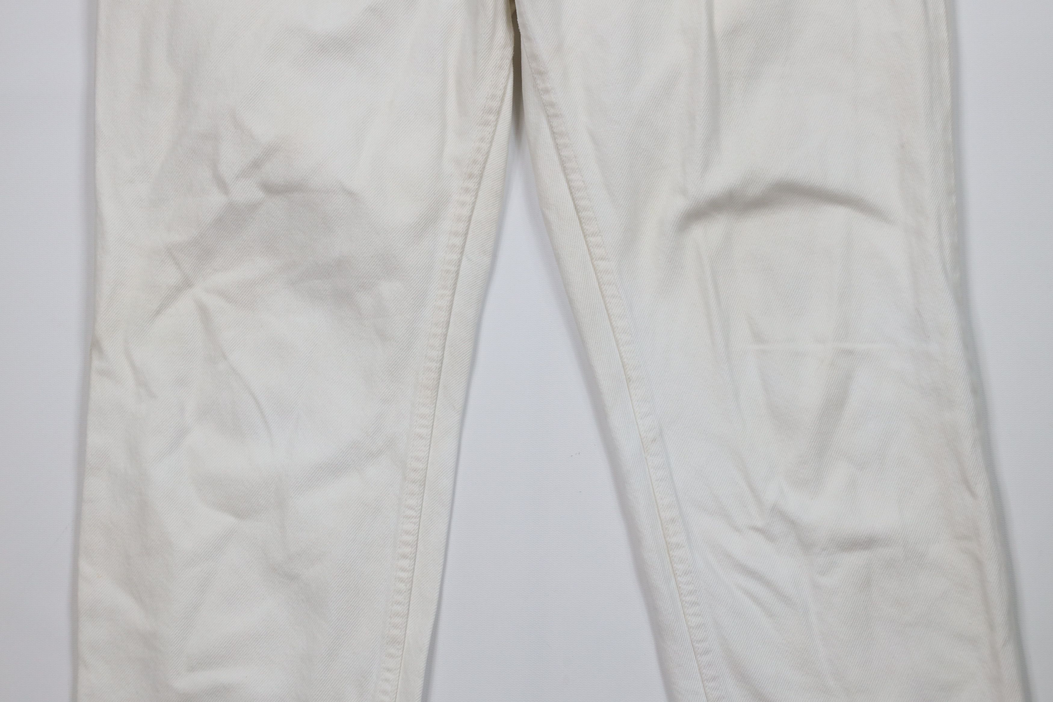 Levi's Vintage 90s Levis 950 Orange Tab Relaxed Fit Jeans White USA Size 36" / US 14 / IT 50 - 3 Thumbnail