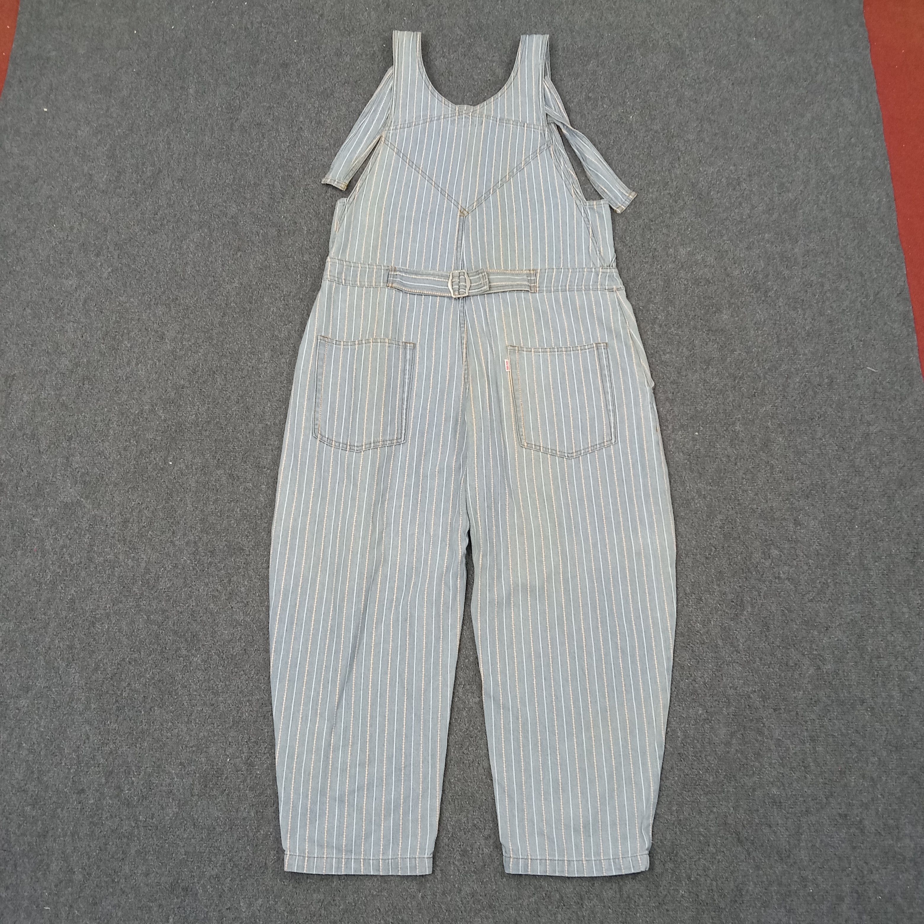 Ne-Net Ne-net by Issey Miyake Designer Overall Pants c235n6 Size US 38 / EU 54 - 6 Thumbnail