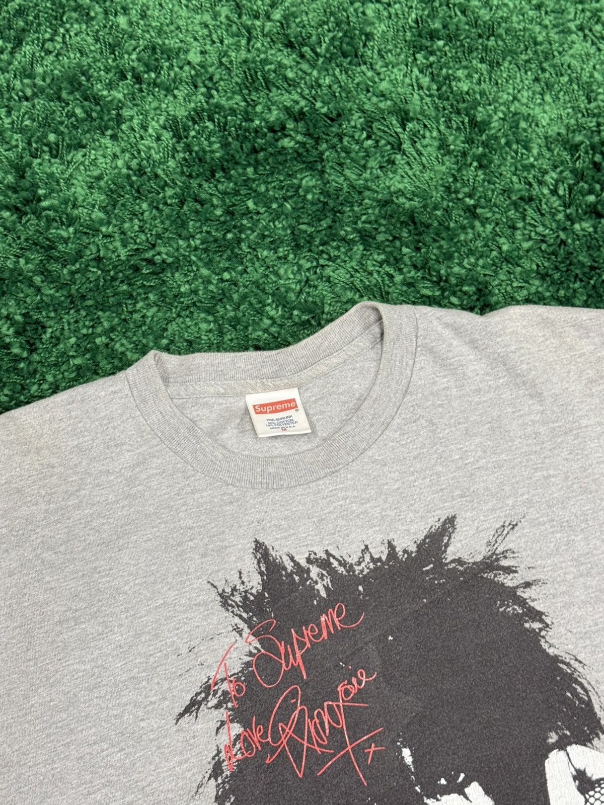 Supreme RARE Supreme Souxsie and The Banshees Grey Tee Medium FW14 Size US M / EU 48-50 / 2 - 2 Thumbnail