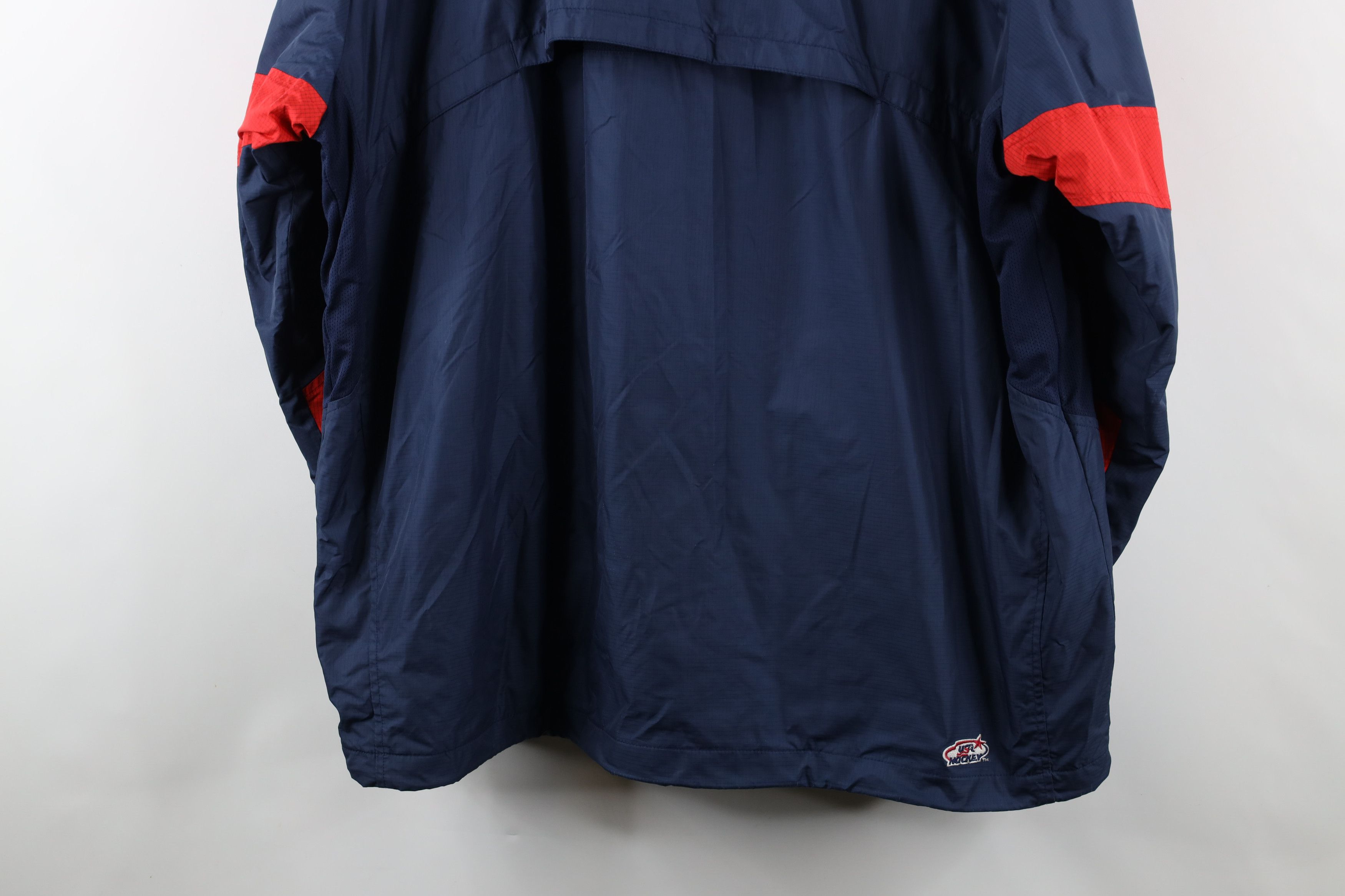 Nike × Vintage Vintage Nike Hockey Fleece Lined Full Zip Jacket Storm Fit Size US XL / EU 56 / 4 - 16 Thumbnail