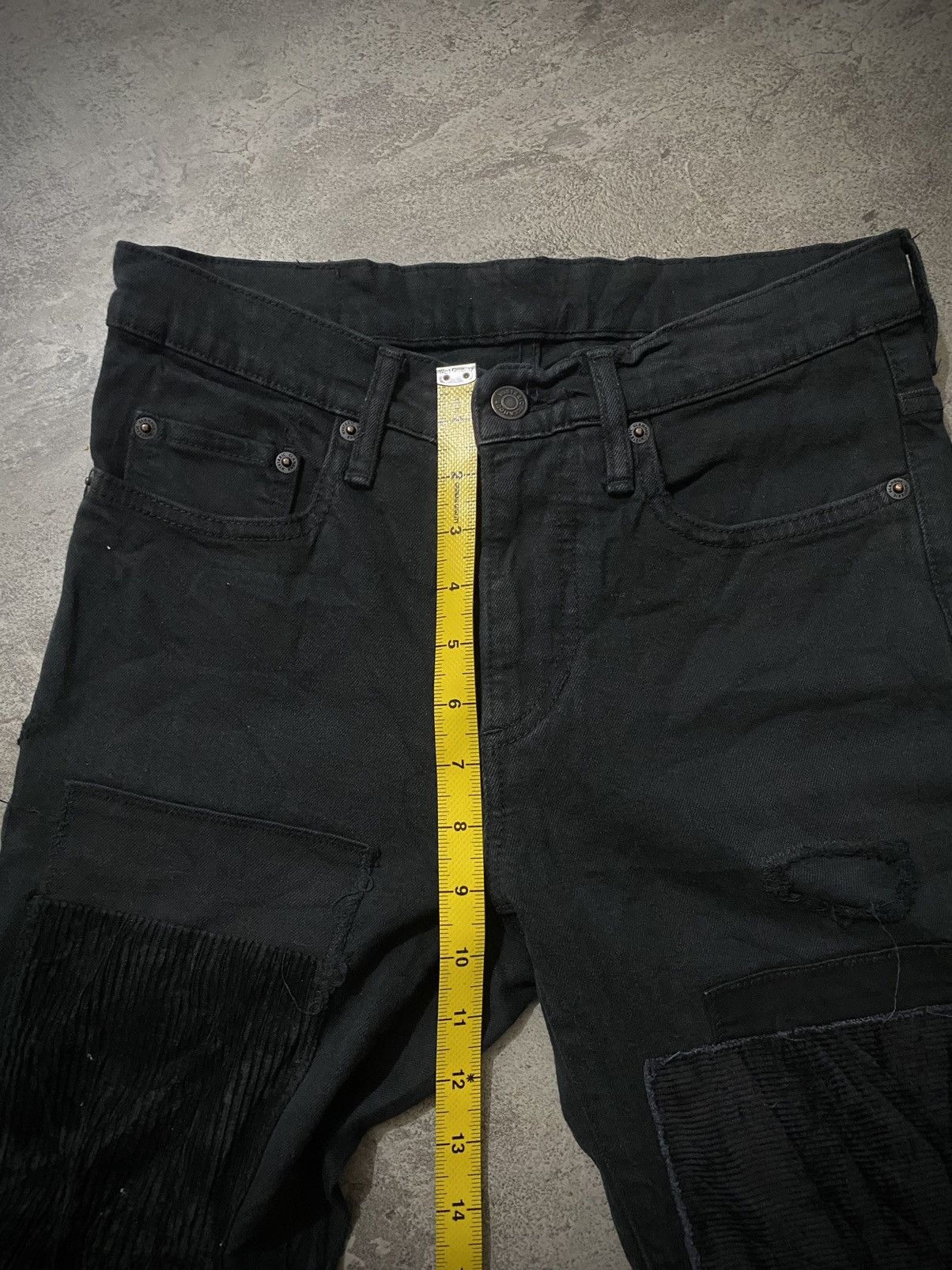 Hysteric Glamour Hysteric Glamour distressed patchwork jeans Size US 29 - 15 Thumbnail