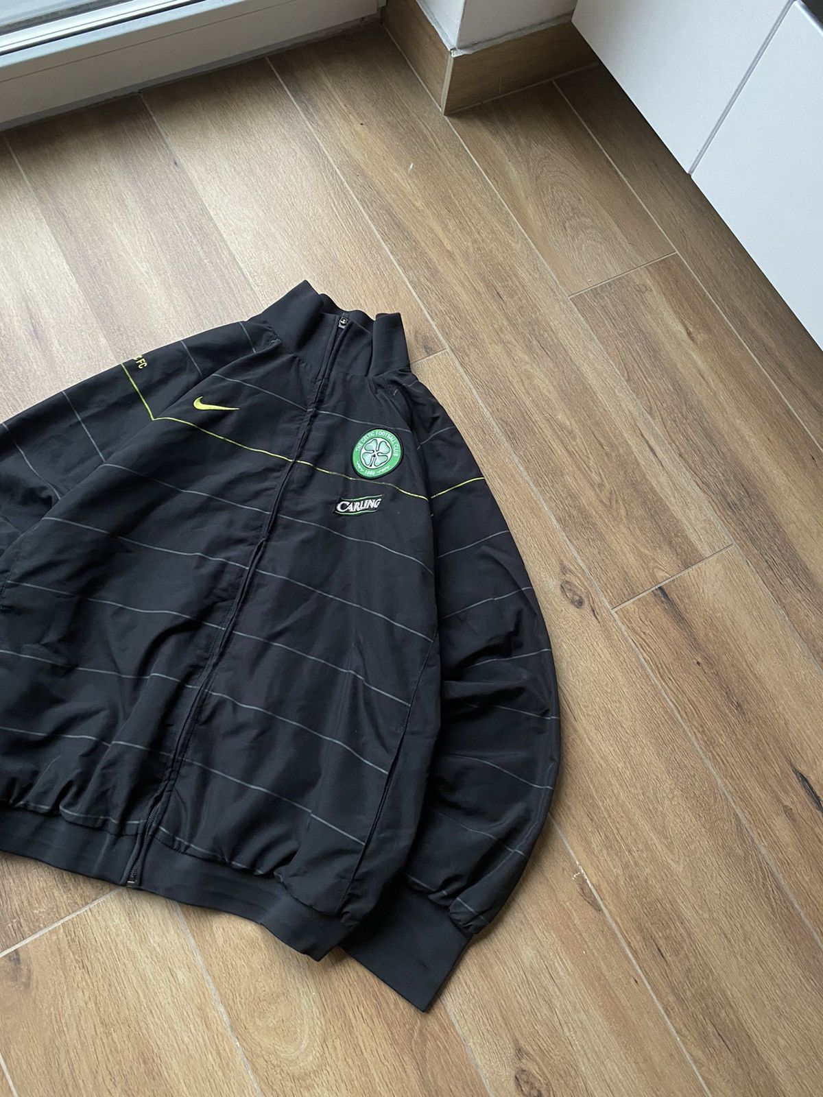 Nike Nike Vintage Celtic Track Jacket Nylon Avant Garde Y2K Size US XL / EU 56 / 4 - 2 Thumbnail