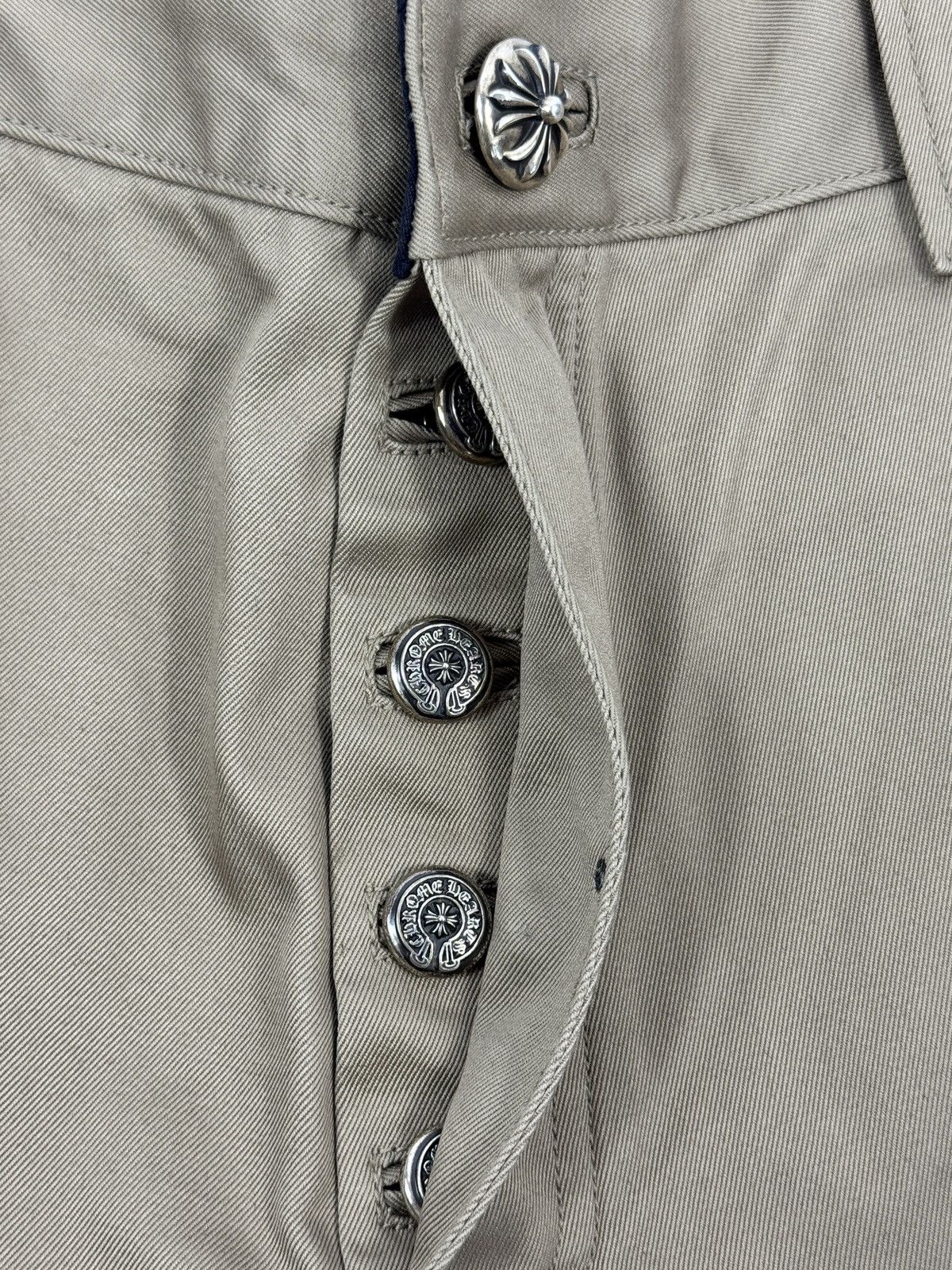 Chrome Hearts LEATHER CROSS PATCH CARPENTER PANTS Size US 36 / EU 52 - 9 Thumbnail