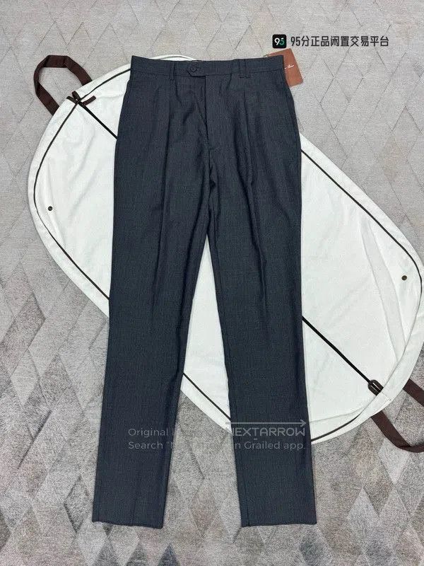 Loro Piana Loro Piana Men's Wool Casual Trousers. Size US 38 / EU 54 - 5 Thumbnail