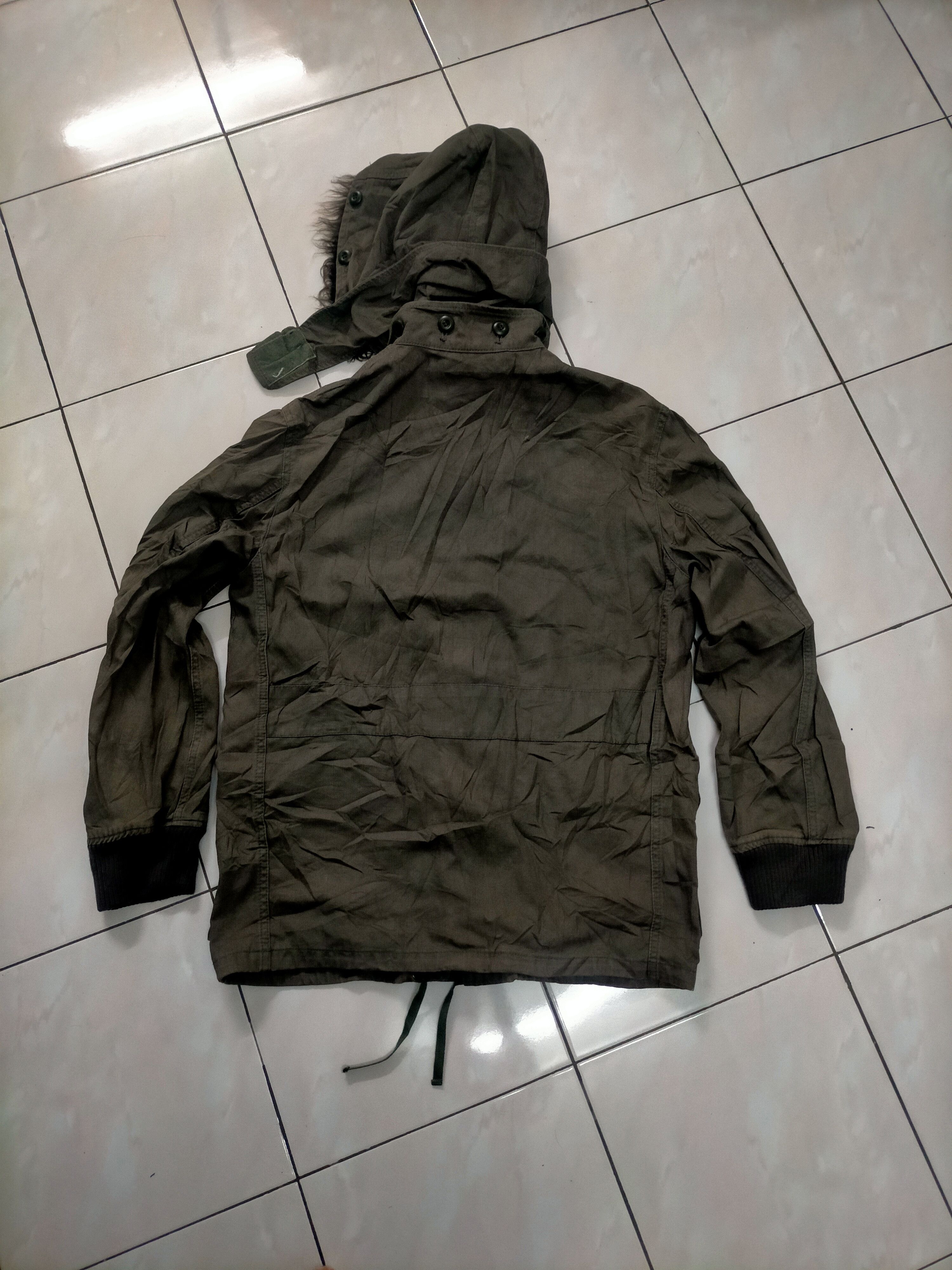 Japanese Brand × PPFM Vintage PPFM Military Parka Fur Jacket Size US L / EU 52-54 / 3 - 7 Thumbnail