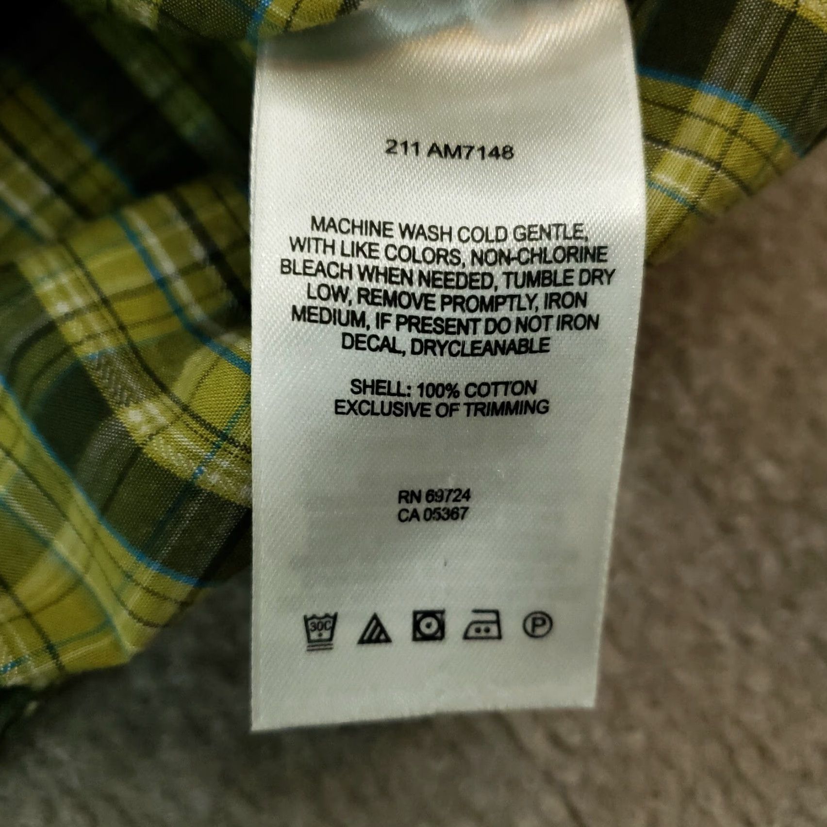 Vintage Columbia Plaid Button-Up Long Sleeve Shirt Mens Small Green Black Size US M / EU 48-50 / 2 - 7 Thumbnail