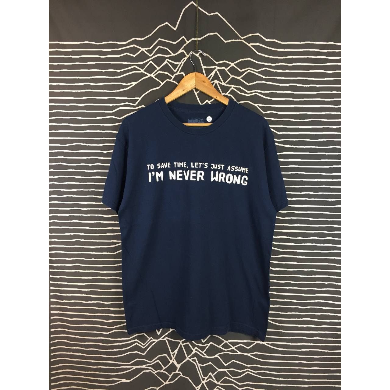 Other To Save Time Let's Just Assume I'm Never Wrong Quote Tee Size US L / EU 52-54 / 3 - 2 Thumbnail