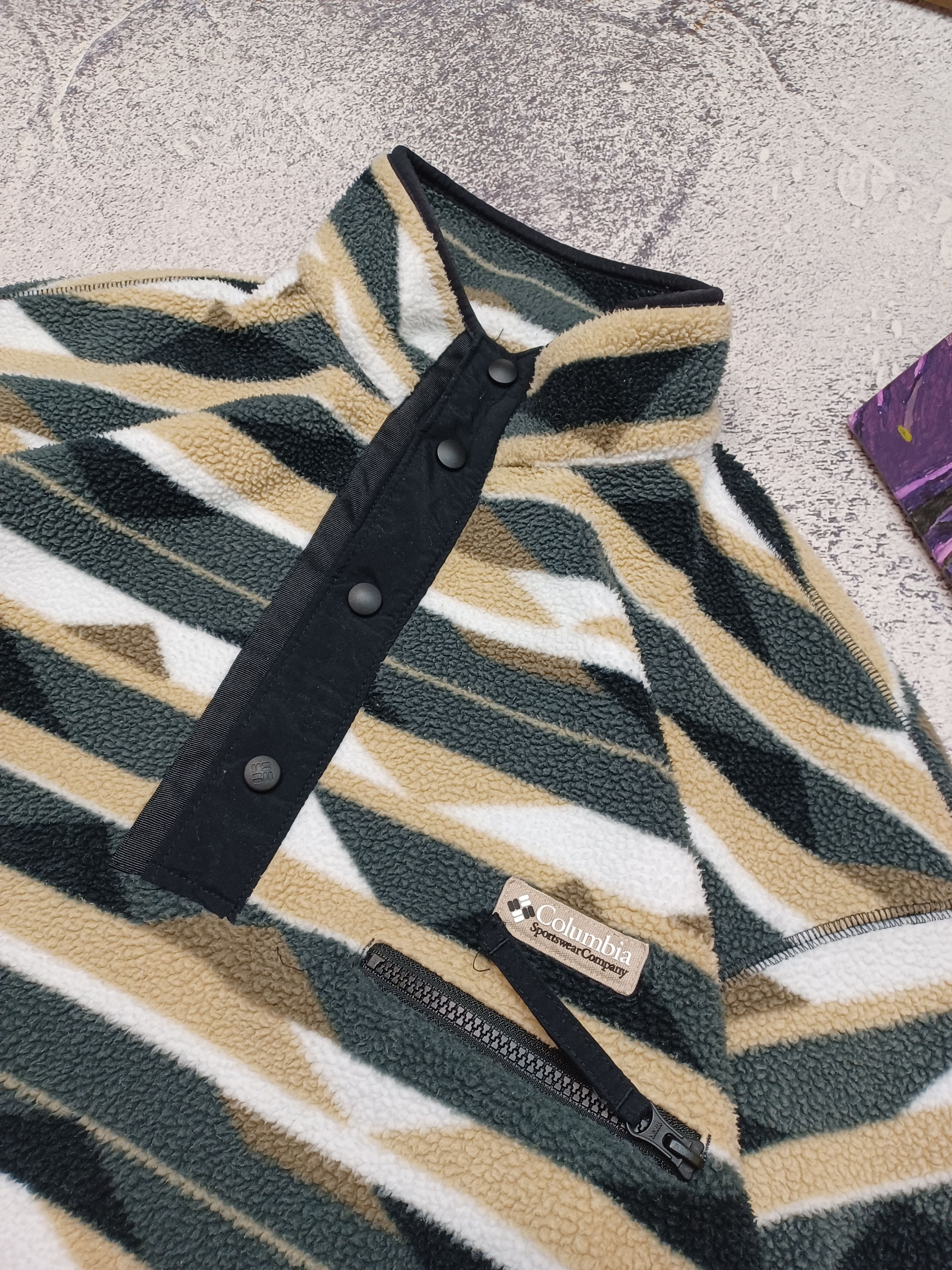 Columbia Columbia 1/3 Synchilla Style Gorpcore Fleece Jacket Size US M / EU 48-50 / 2 - 6 Thumbnail