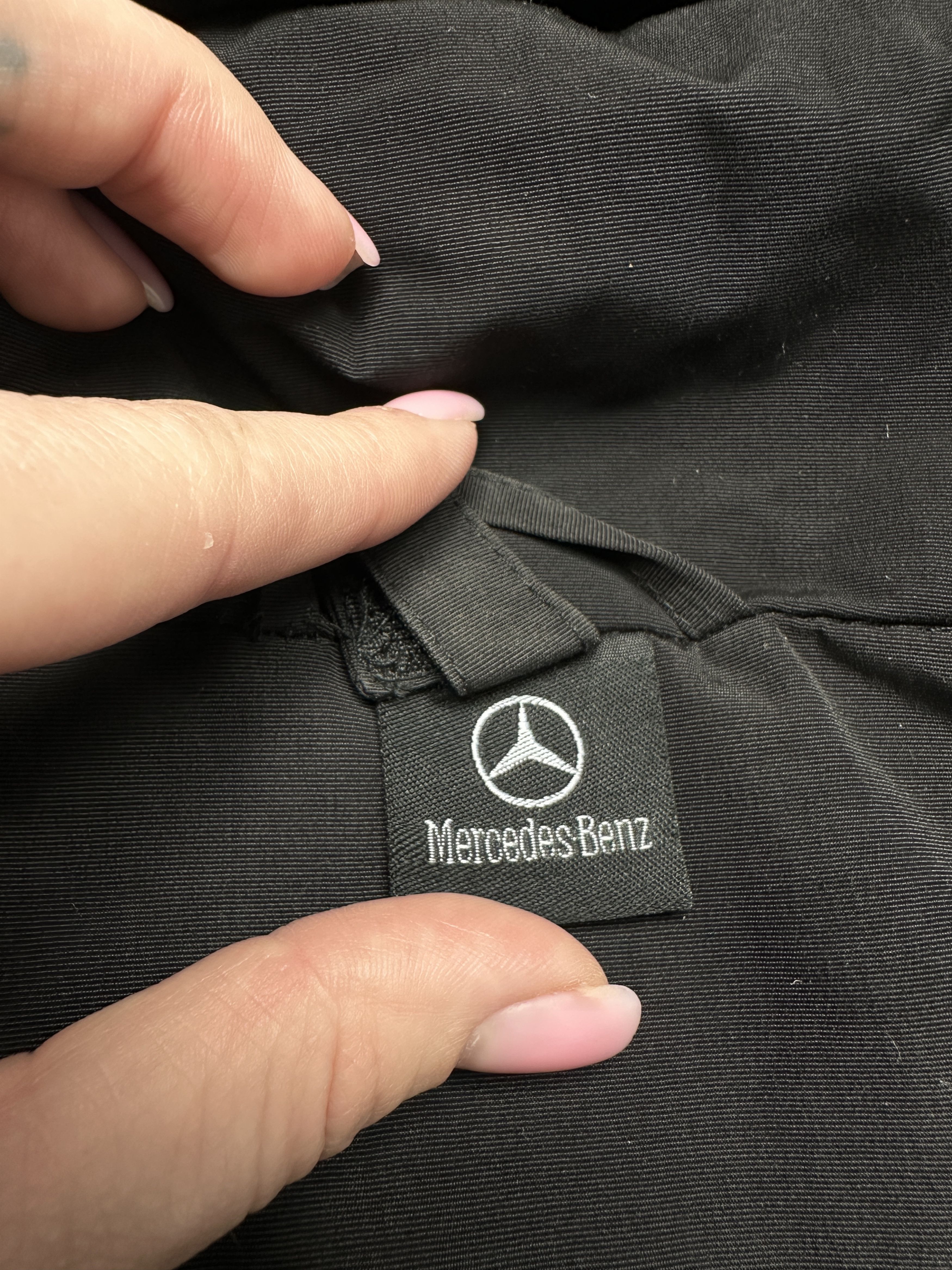 Mercedes-Benz Mercedes Benz 90s Vintage Rare Racing Nylon Jacket Size US L / EU 52-54 / 3 - 4 Thumbnail