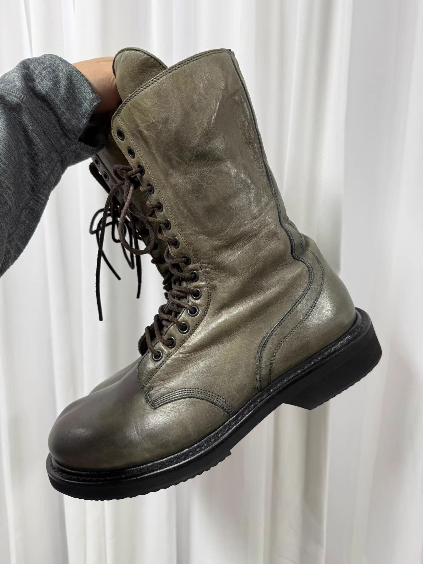 Rick Owens Rick Owens Combat Boots K20 Size US 8 / EU 41 - 7 Thumbnail