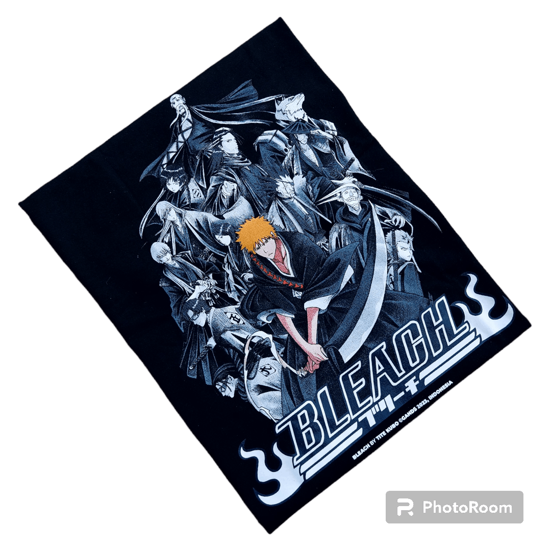 Anime × Japanese Brand 💥Bleach Kurosaki Ichigo & Gotei XIII T Shirt Size US XL / EU 56 / 4 - 3 Thumbnail