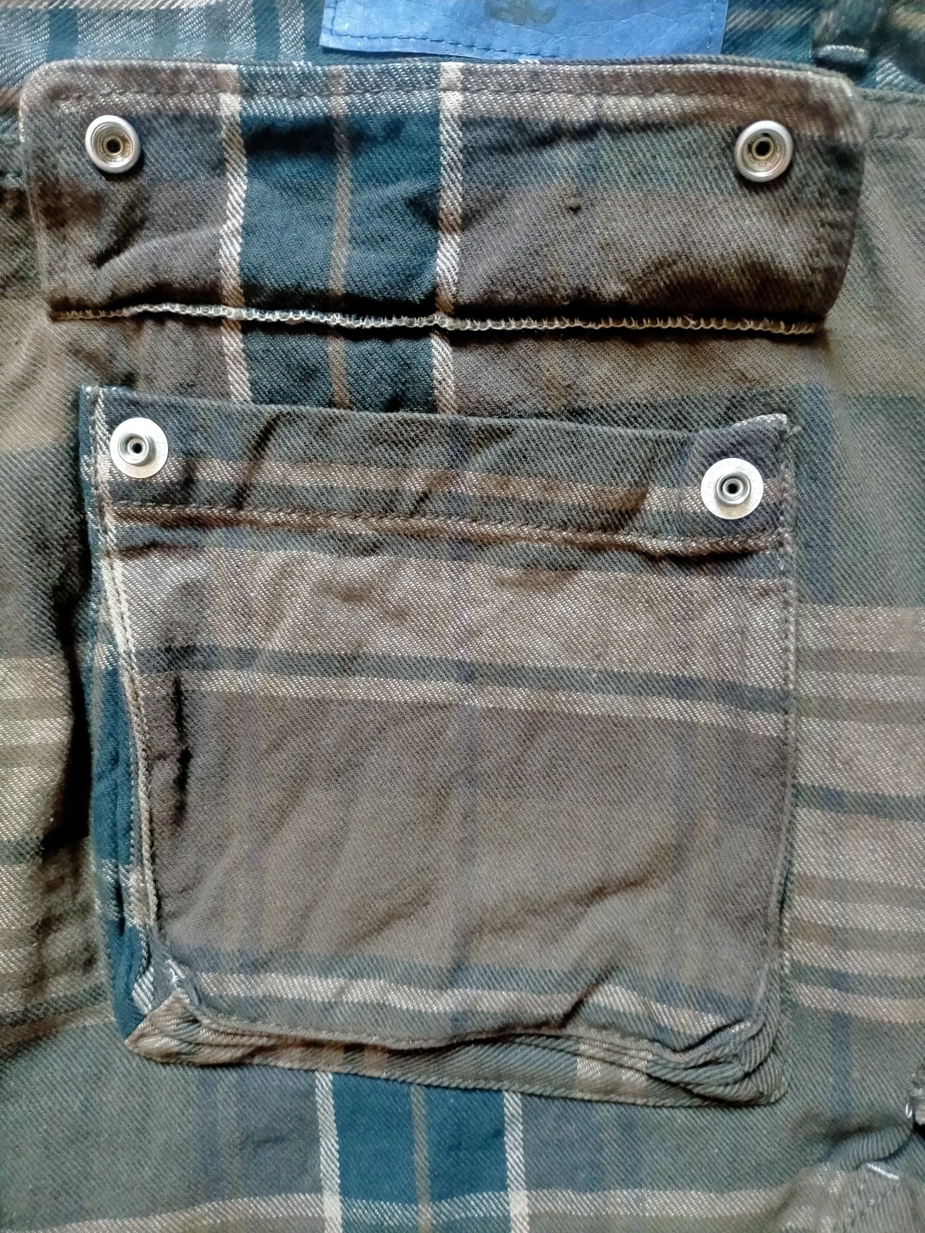 Japanese Brand PPFM Cargo Plaid Short Pants Size US 32 / EU 48 - 13 Thumbnail