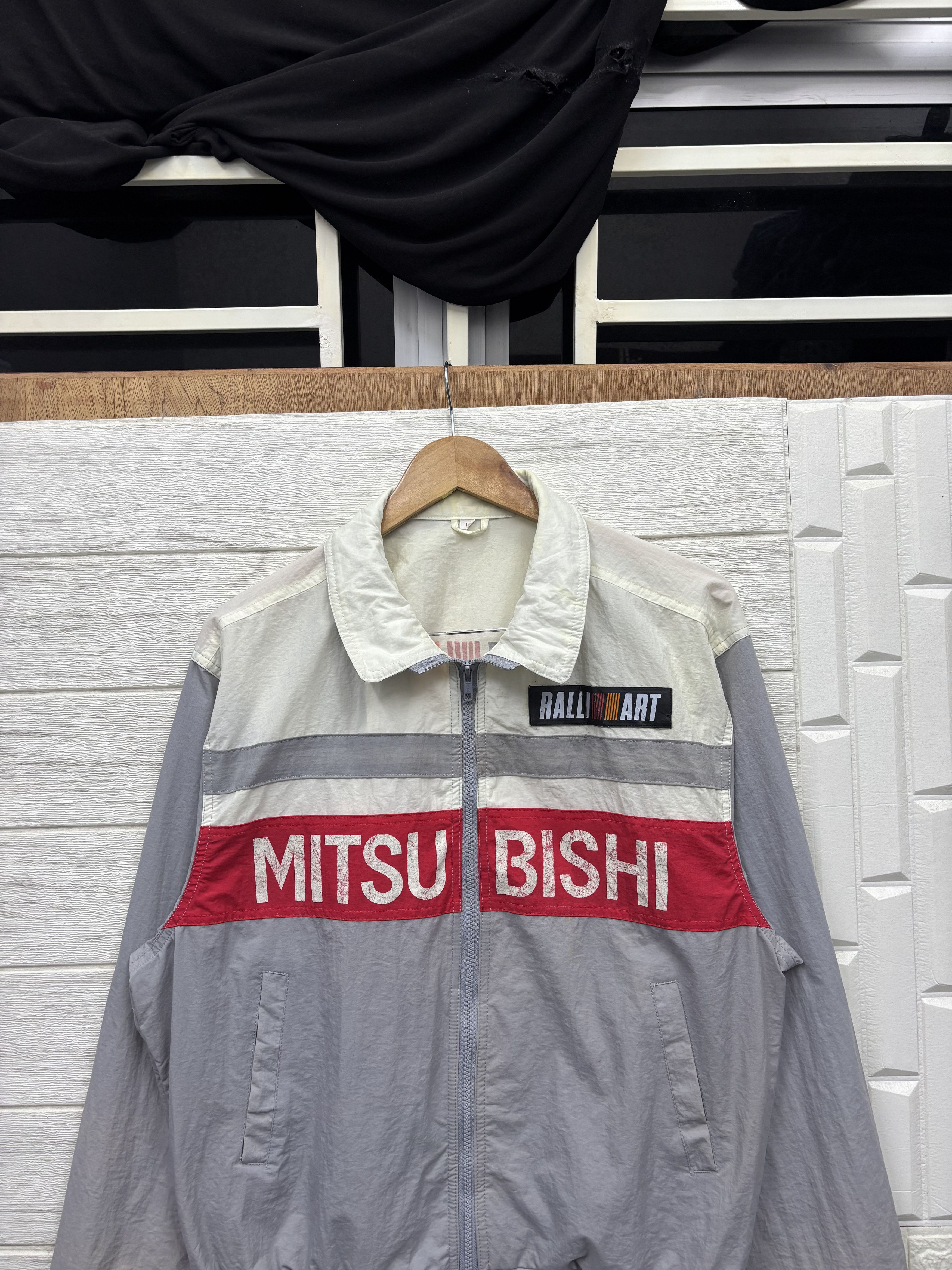 Vintage 🔥RARE VINTAGE MITSUBISHI RALLIART RACING JACKET Size US L / EU 52-54 / 3 - 6 Thumbnail