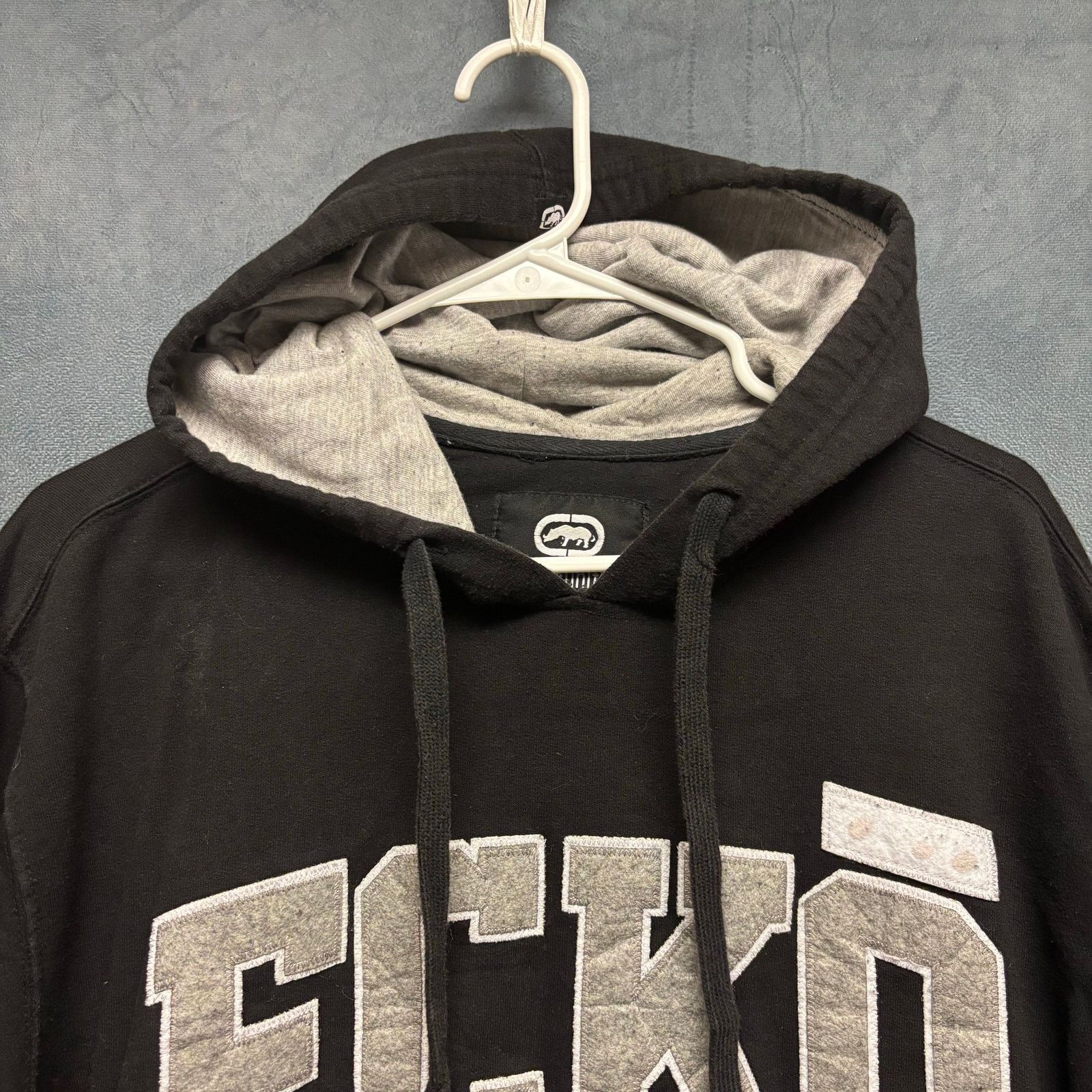 Ecko Unltd. Vintage 90's Ecko UNLTD Hoodie Streetwear XLT Pullover Block Size US XL / EU 56 / 4 - 8 Thumbnail