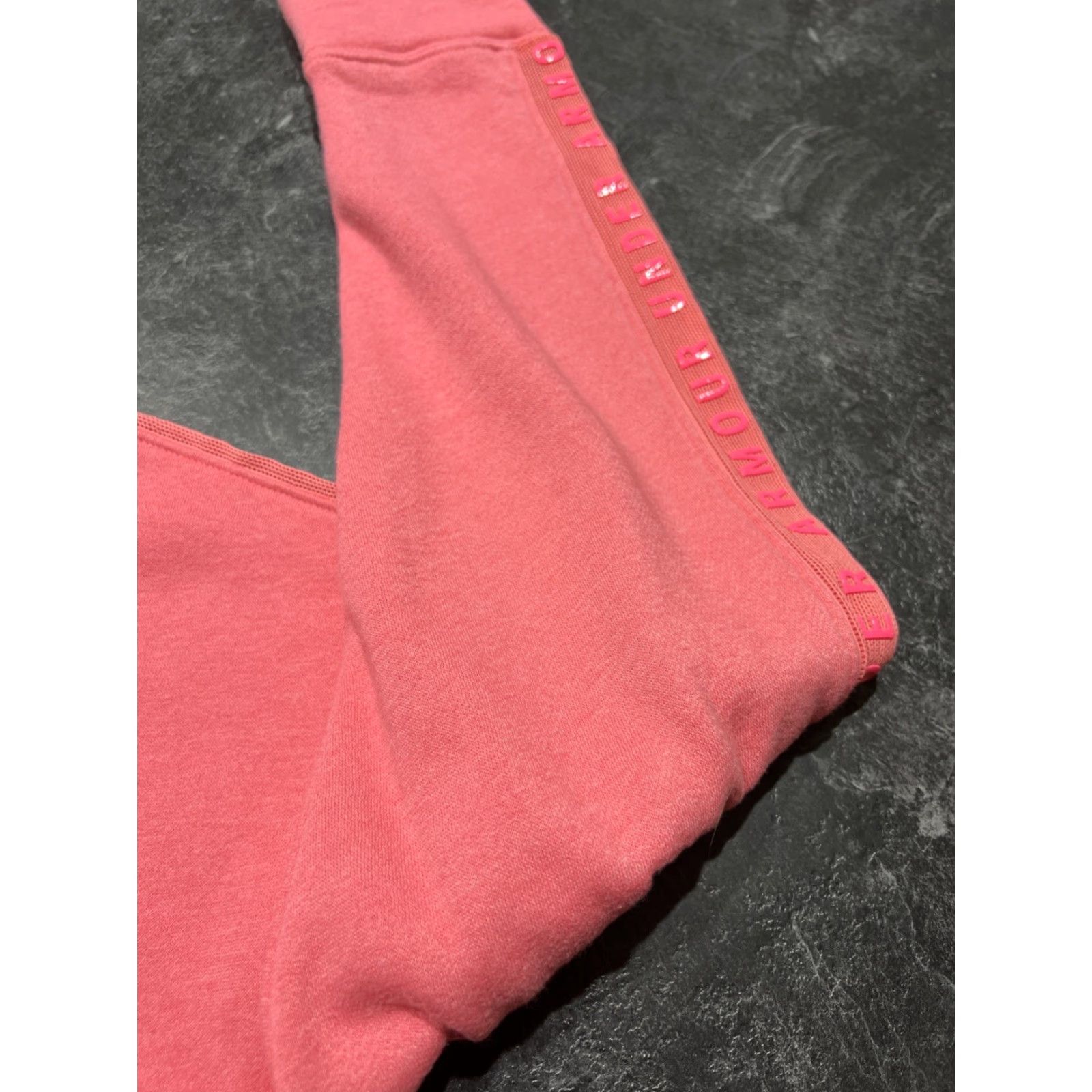 Under Armour Under Armour Sweatshirt Womens XL Cowl Neck Pockets Pullover Athleisure Pink Long Sleeve Regular Sweatshirt Women Size XL / US 12-14 / IT 48-50 - 2 Thumbnail
