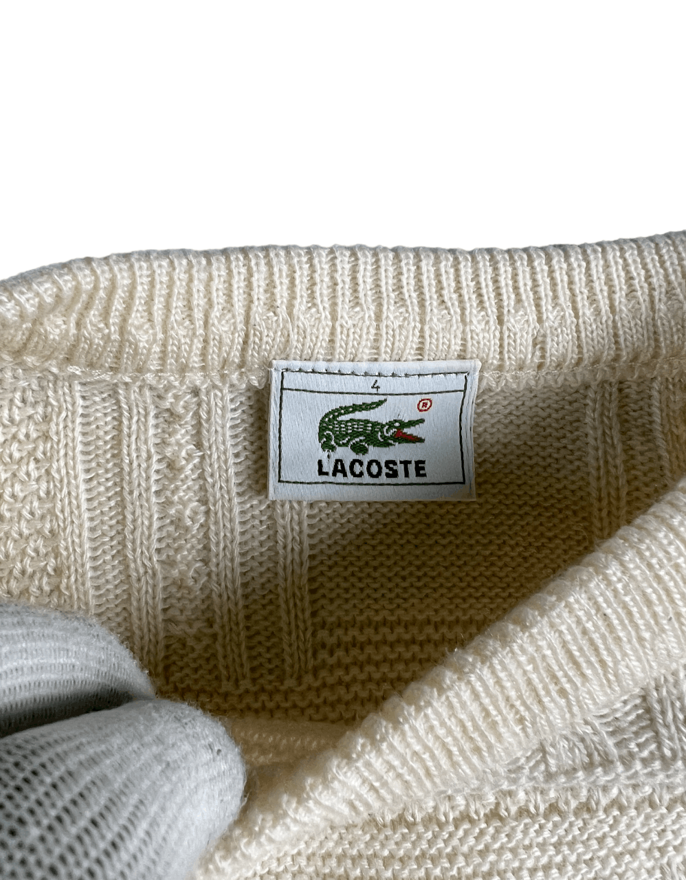Lacoste × Vintage Vintage Lacoste Sweater s-m Size US S / EU 44-46 / 1 - 2 Thumbnail